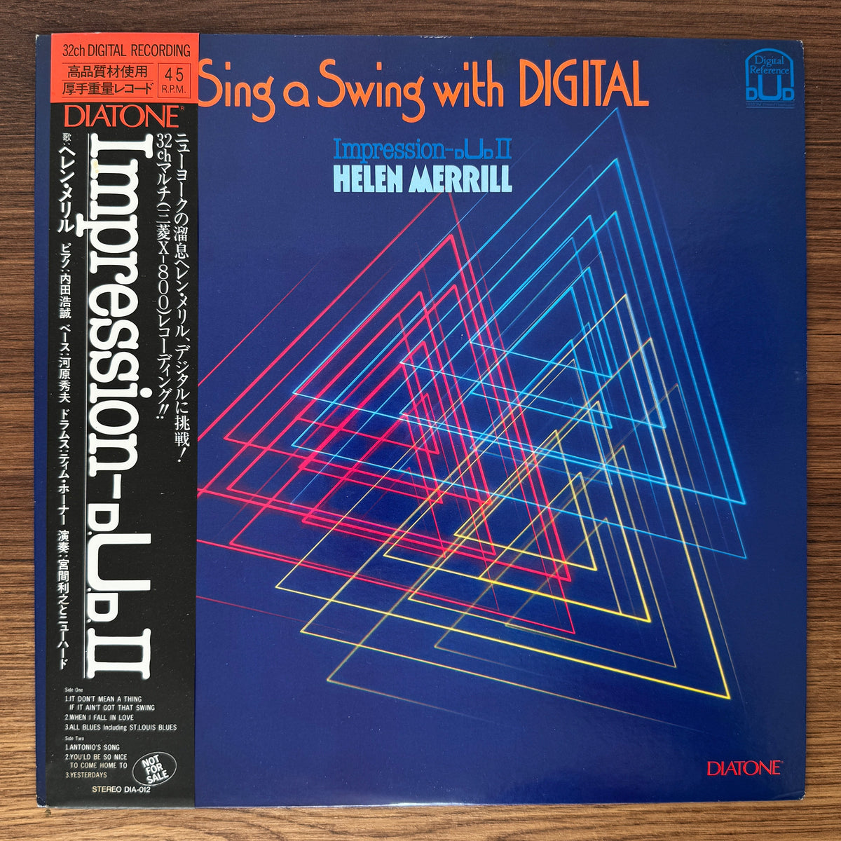 Helen Merrill – Sing A Swing With Digital Japan Vinyl