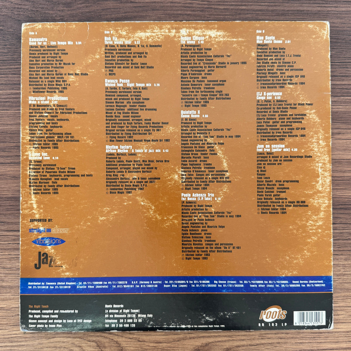 Various – The Right Touch Japan Vinyl