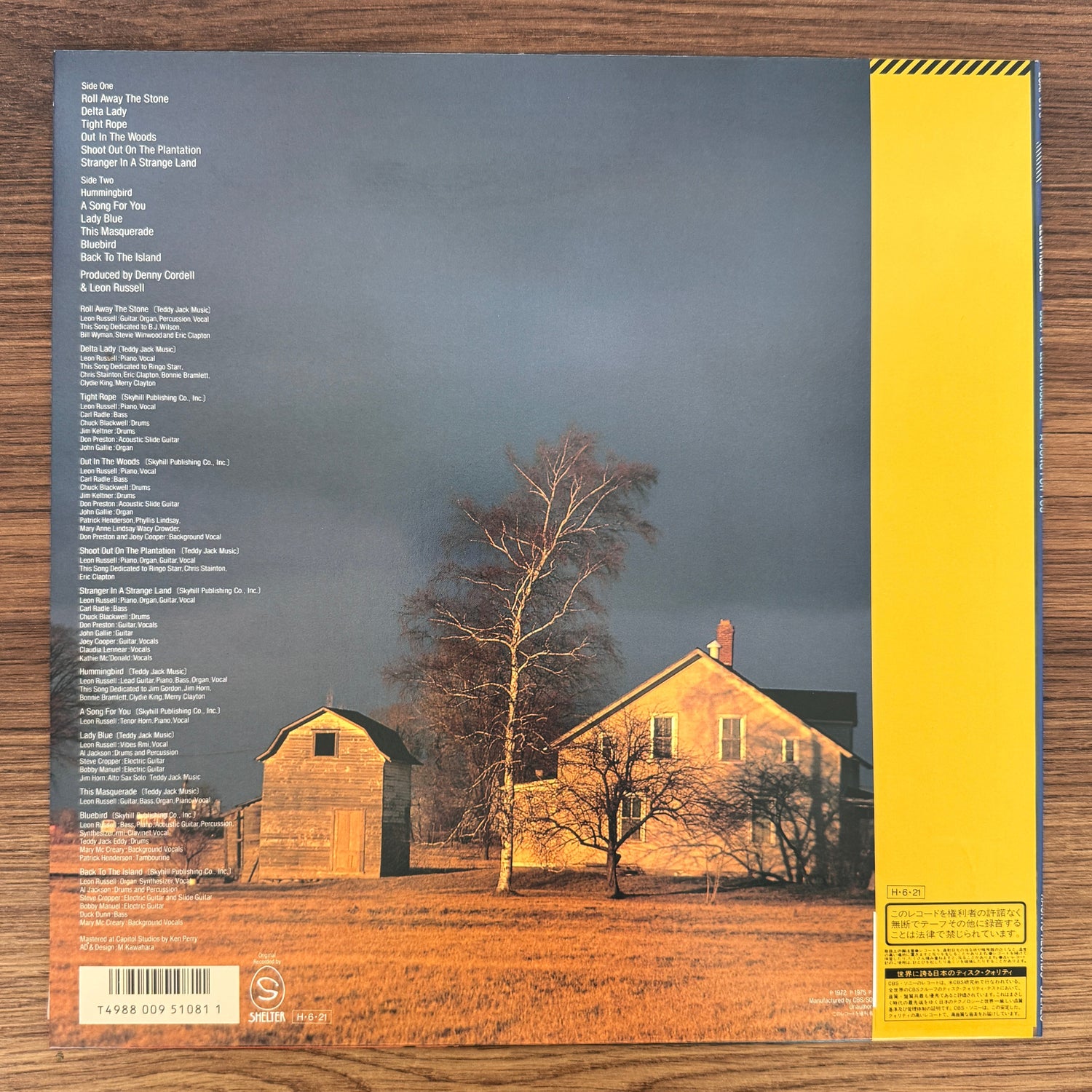 Leon Russell – Best Of Leon Russell: A Song For You Japan Vinyl