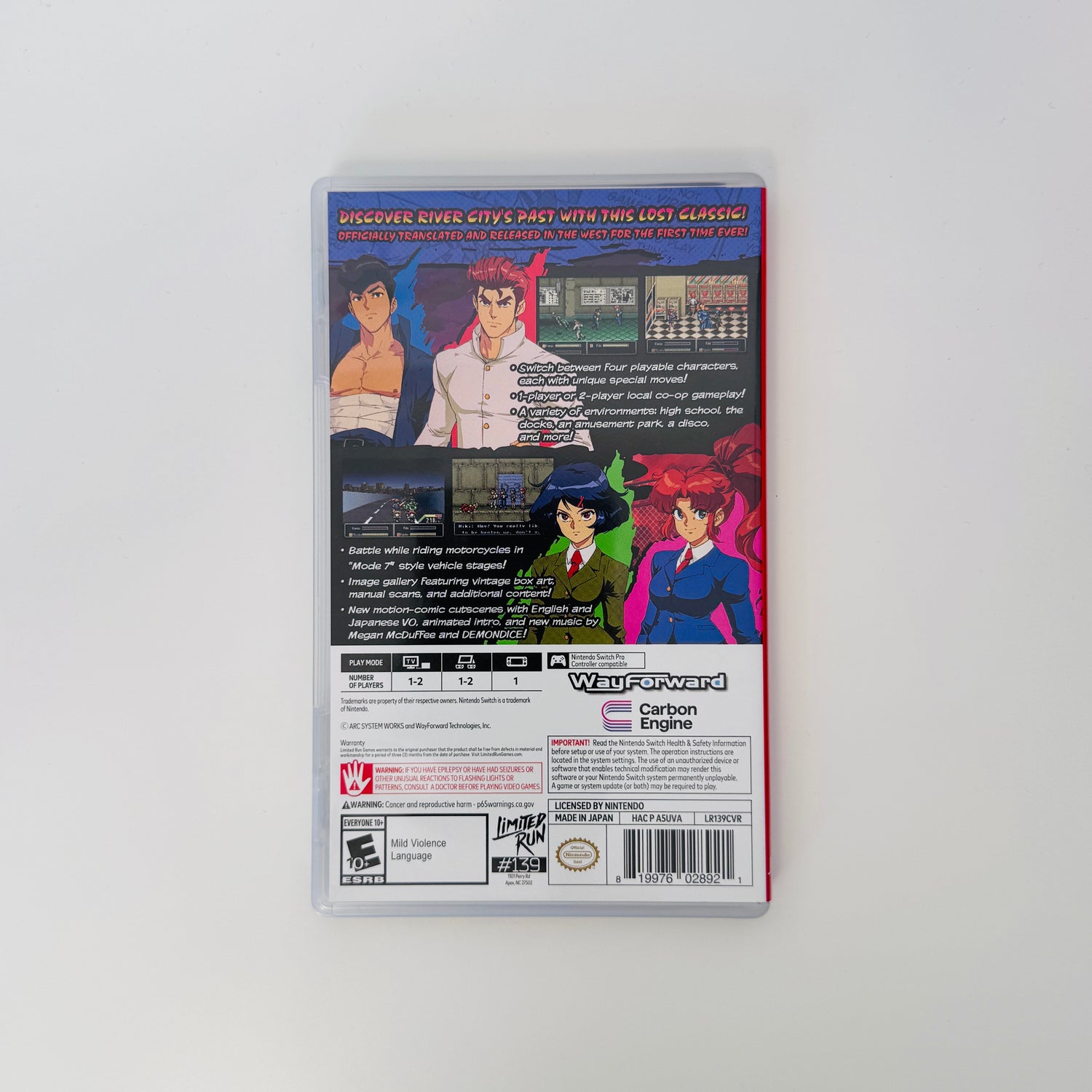 River City Girls Zero [Limited Run] | Nintendo Switch