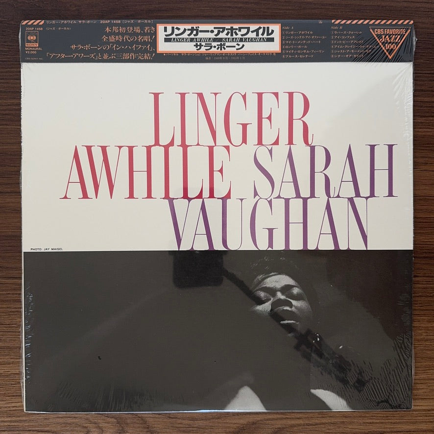Sarah Vaughan – Linger Awhile
