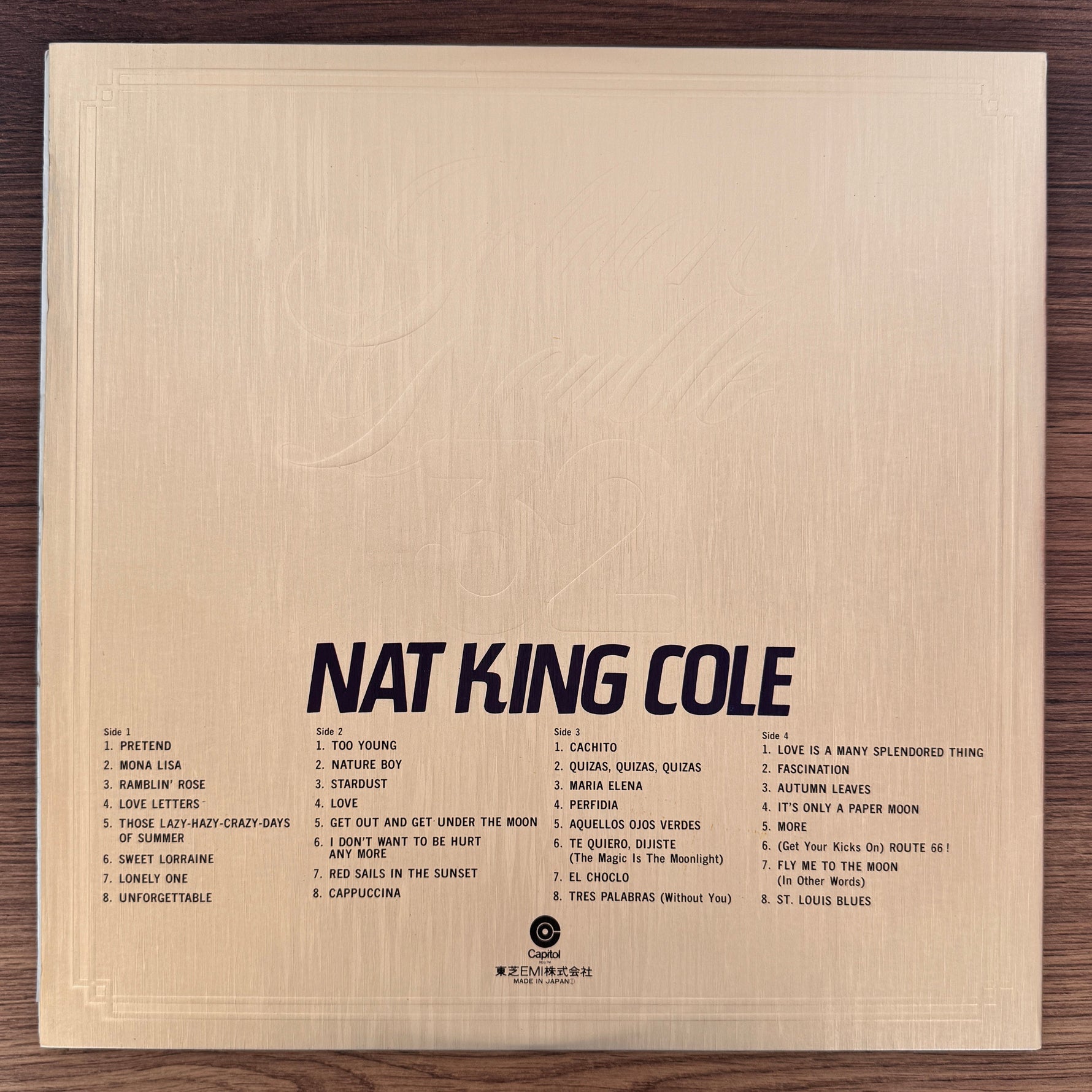 Nat King Cole – Golden Double 32 Japan Vinyl