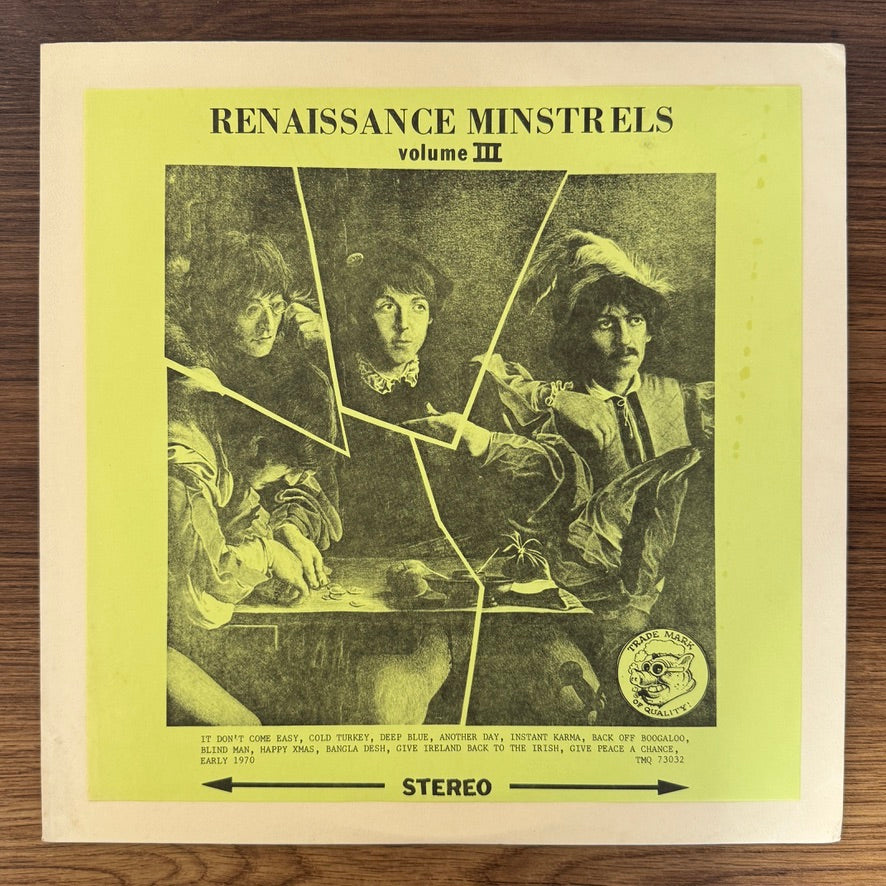 The Beatles – Renaissance Minstrels Volume III