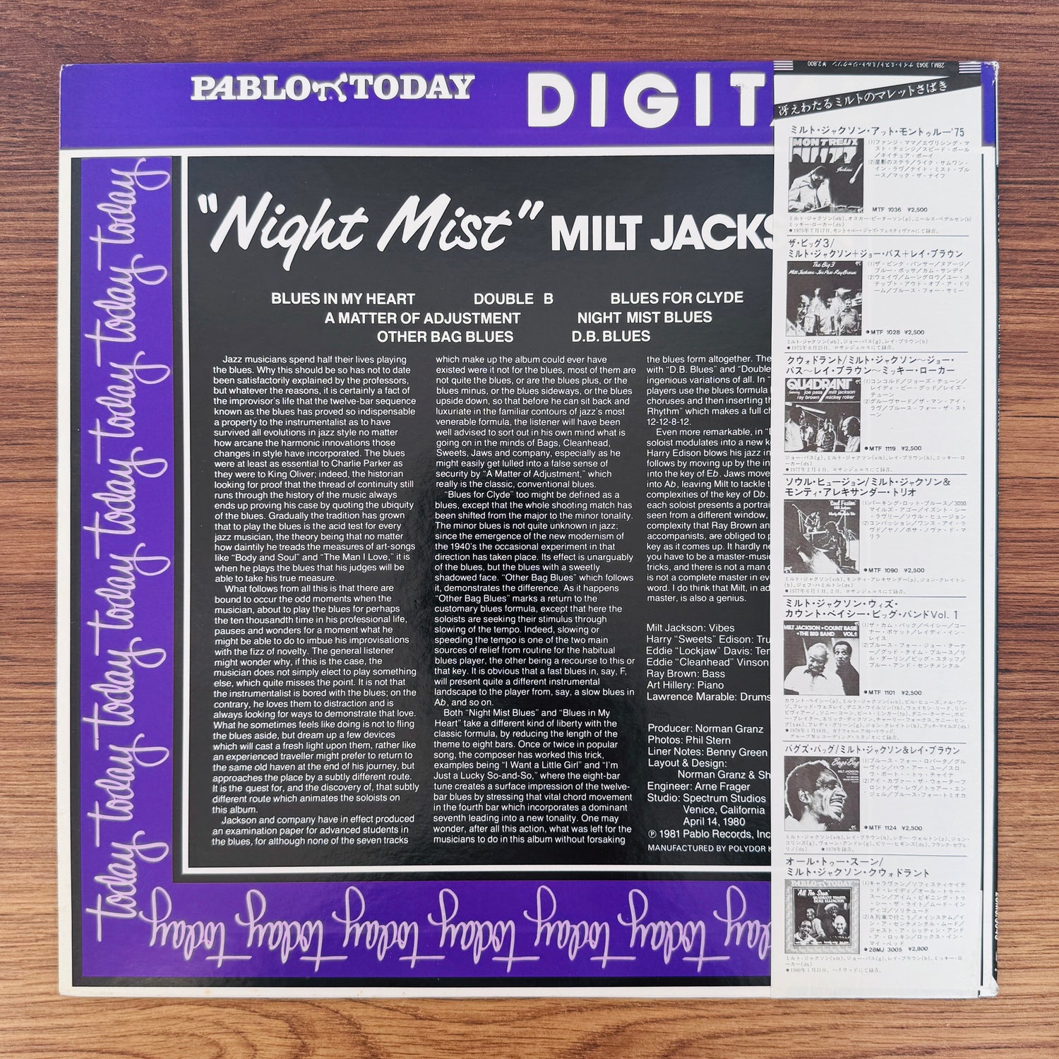 Milt Jackson – Night Mist