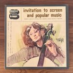 Invitation to Screen and Popular Music Vol. 1 Japan Vinyl