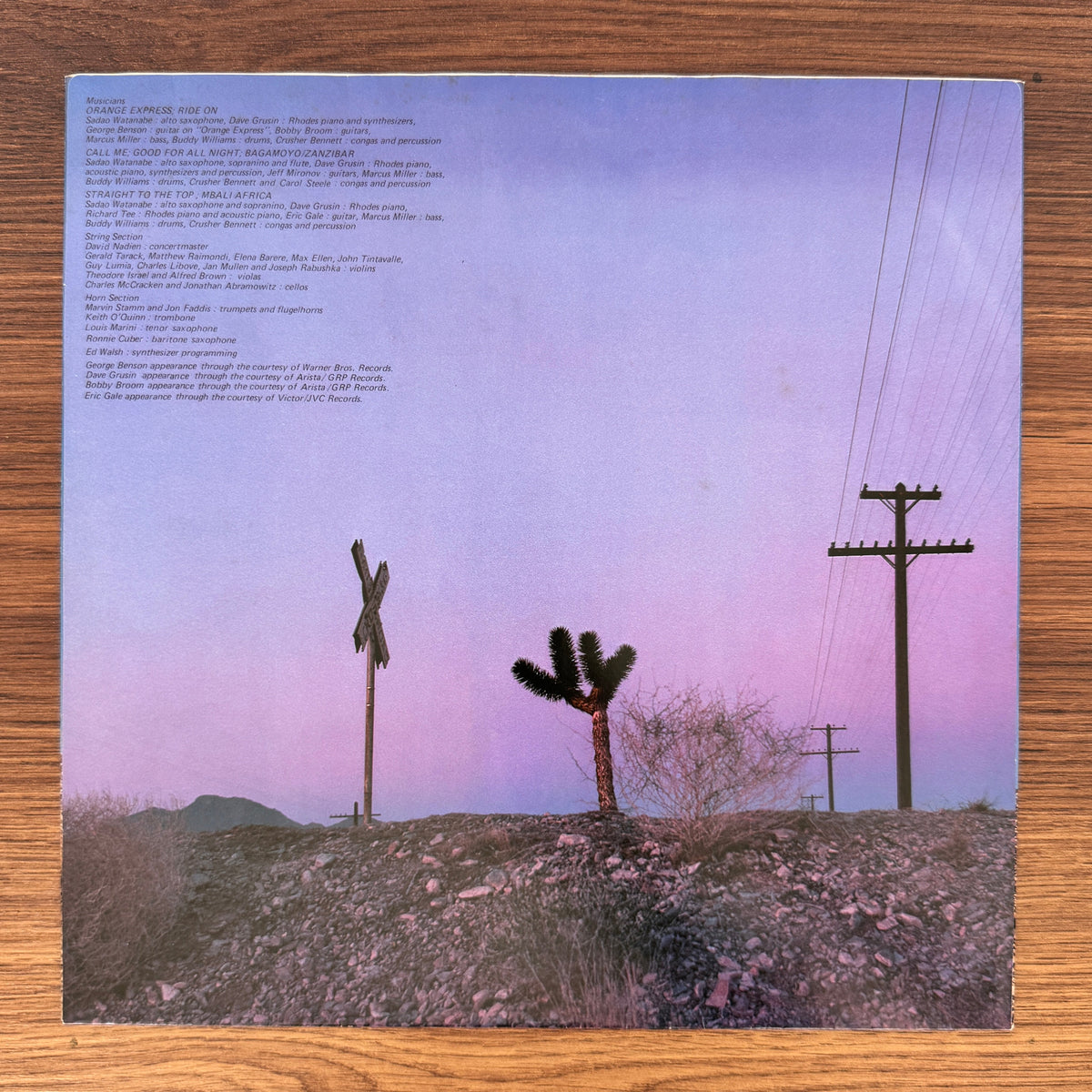Sadao Watanabe – Orange Express Japan Vinyl