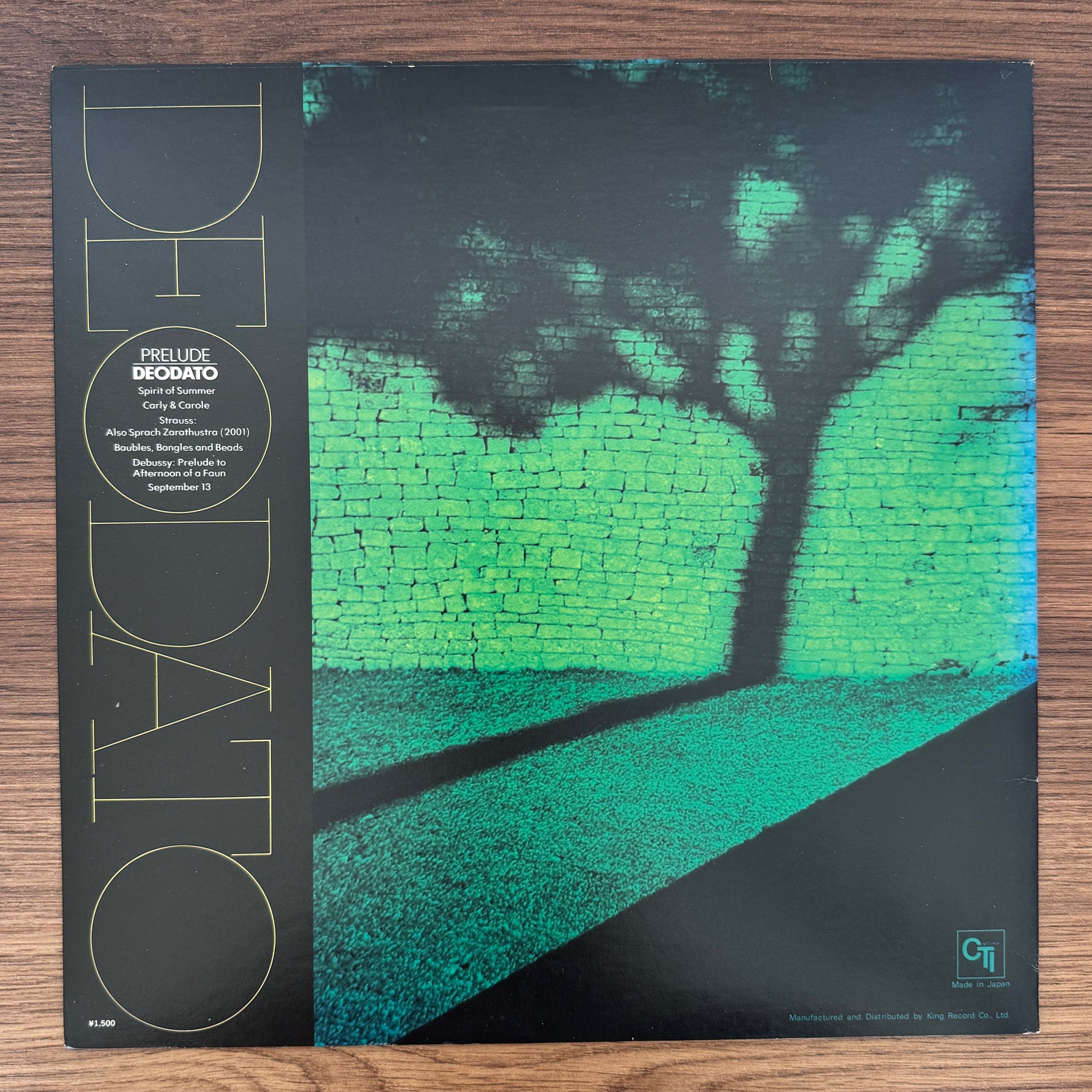 Eumir Deodato – Prelude Japan Vinyl