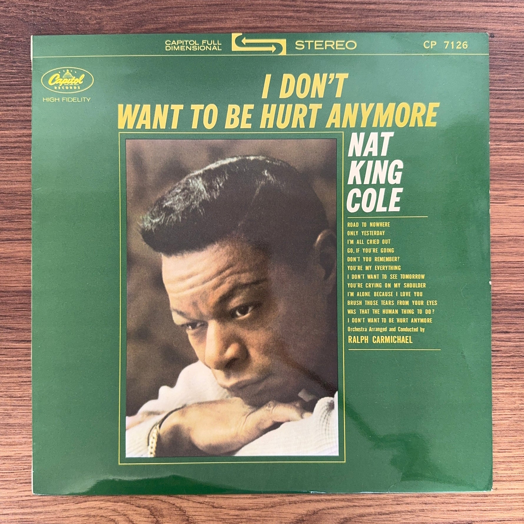 Nat King Cole – I Don't Want To Be Hurt Anymore Only Japan Vinyl
