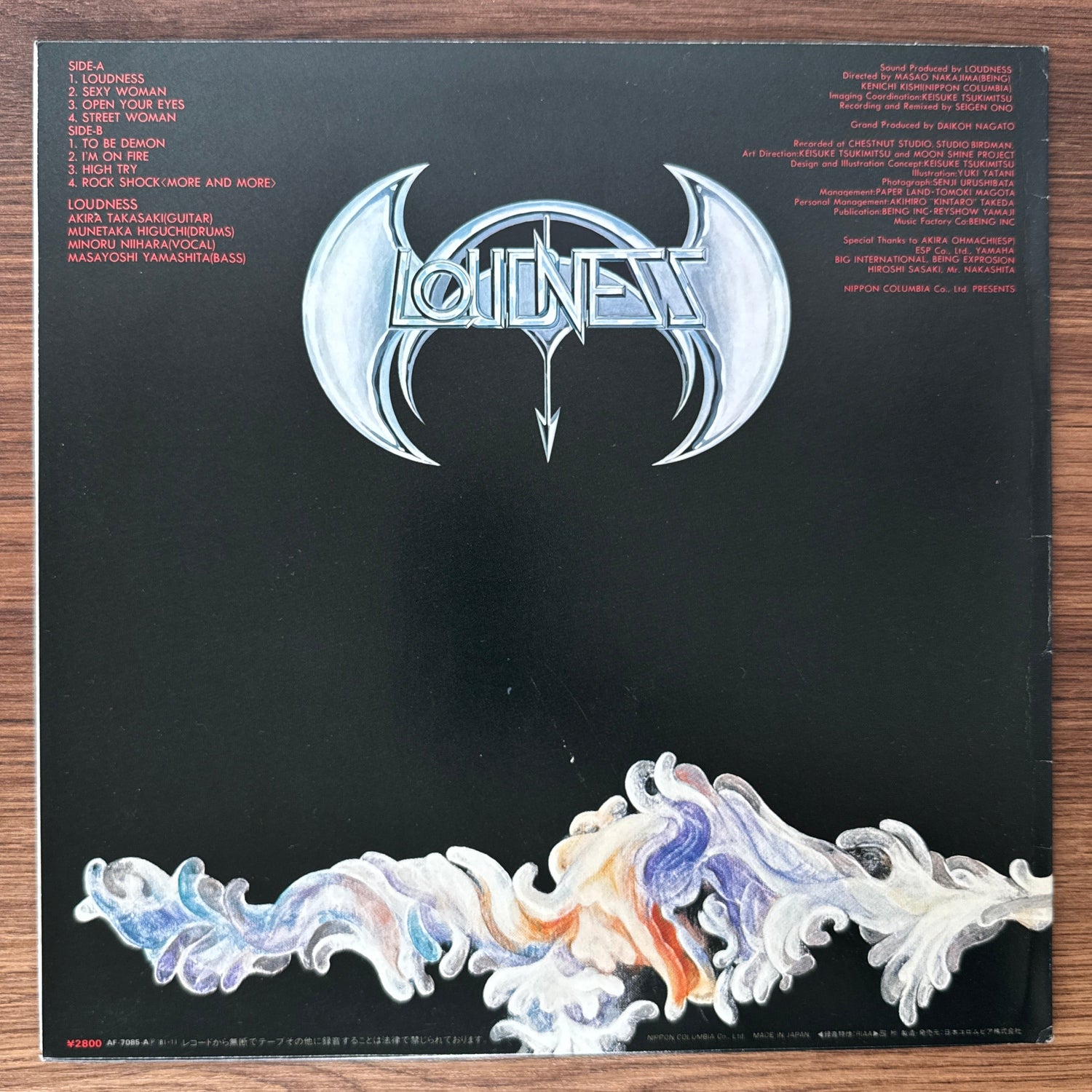 Loudness – The Birthday Eve Japan Vinyl