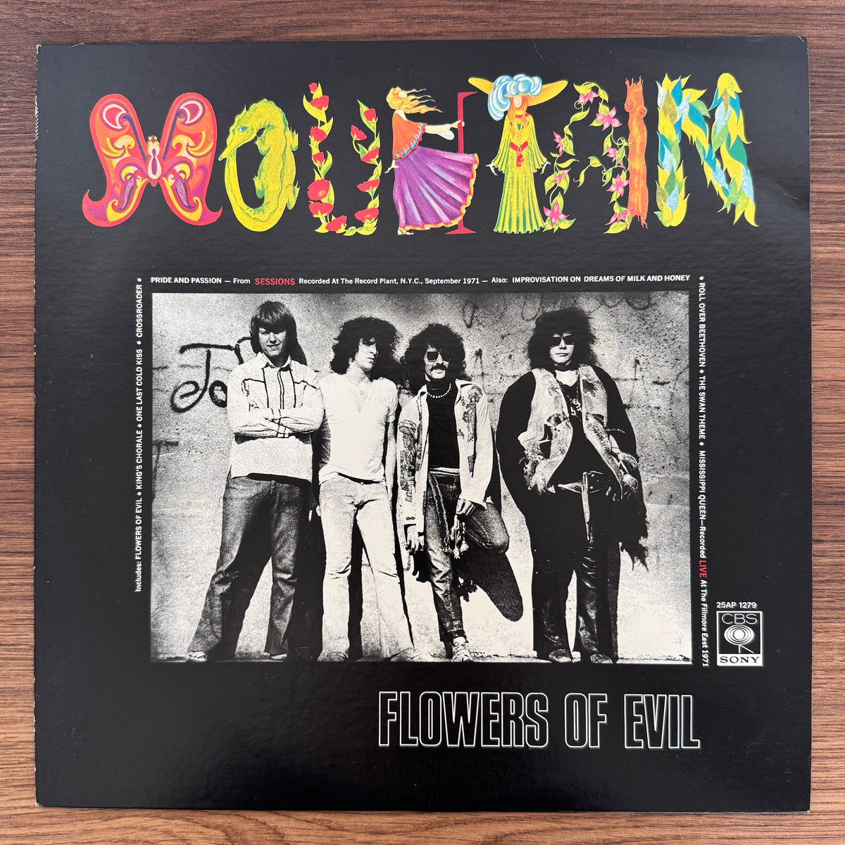 Mountain – Flowers Of Evil Japan Vinyl