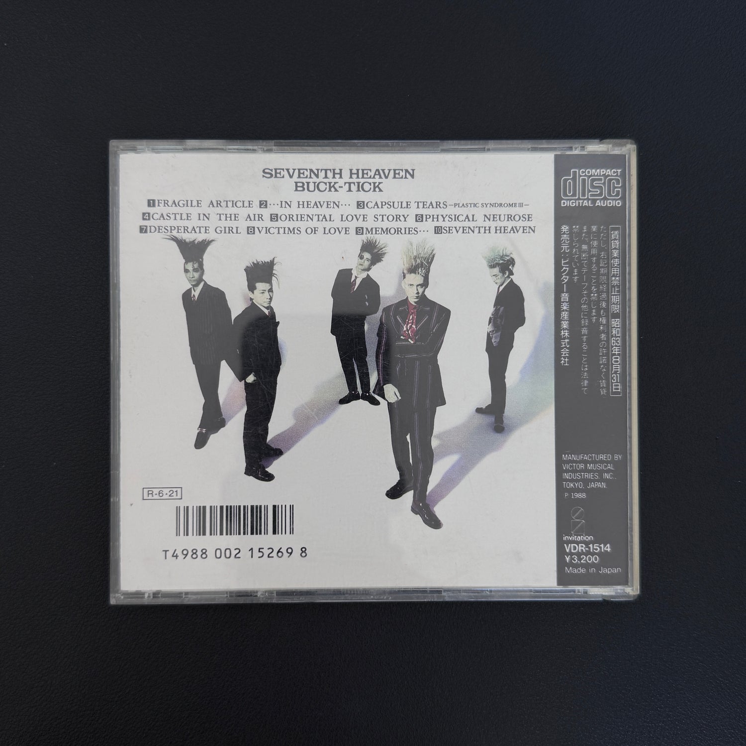 Buck-Tick – Seventh Heaven CD