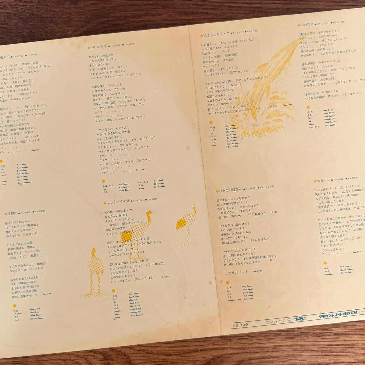 Iruka – Flora Japan Vinyl
