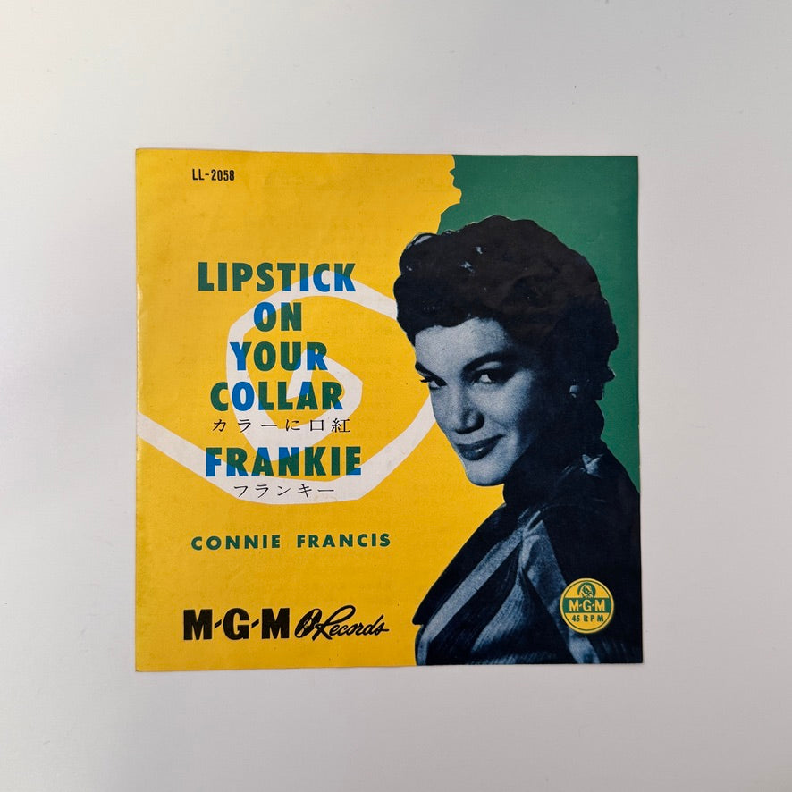 Connie Francis – Lipstick On Your Collar / Frankie Japan Vinyl