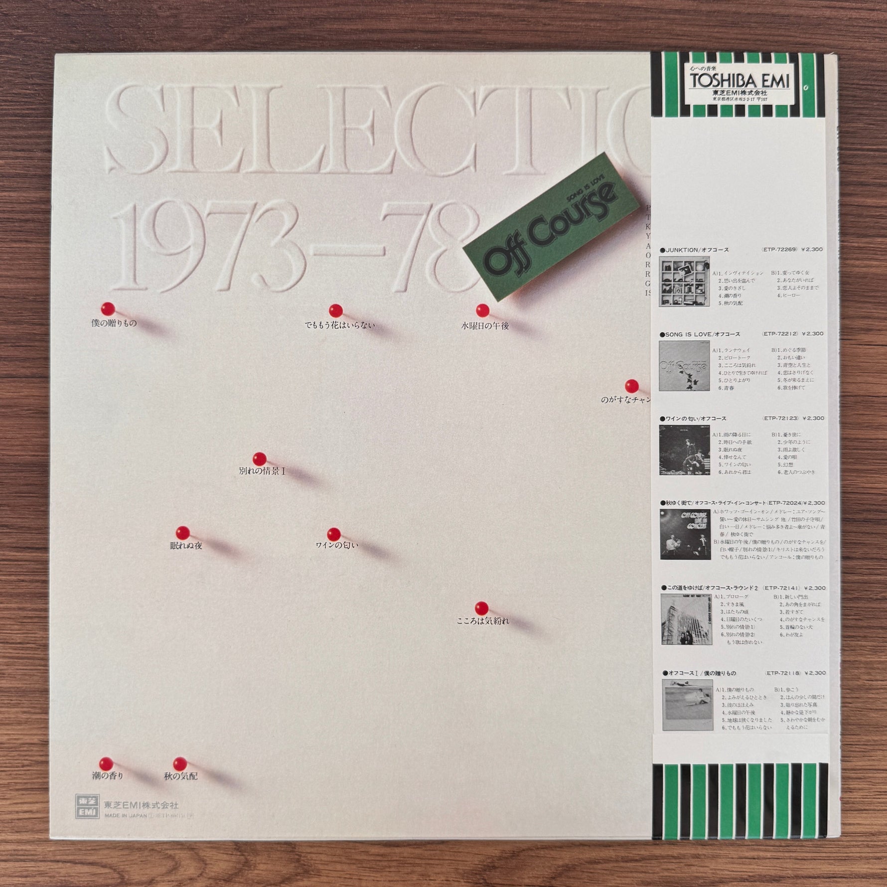Off Course – Selection 1973-78 Japan Vinyl