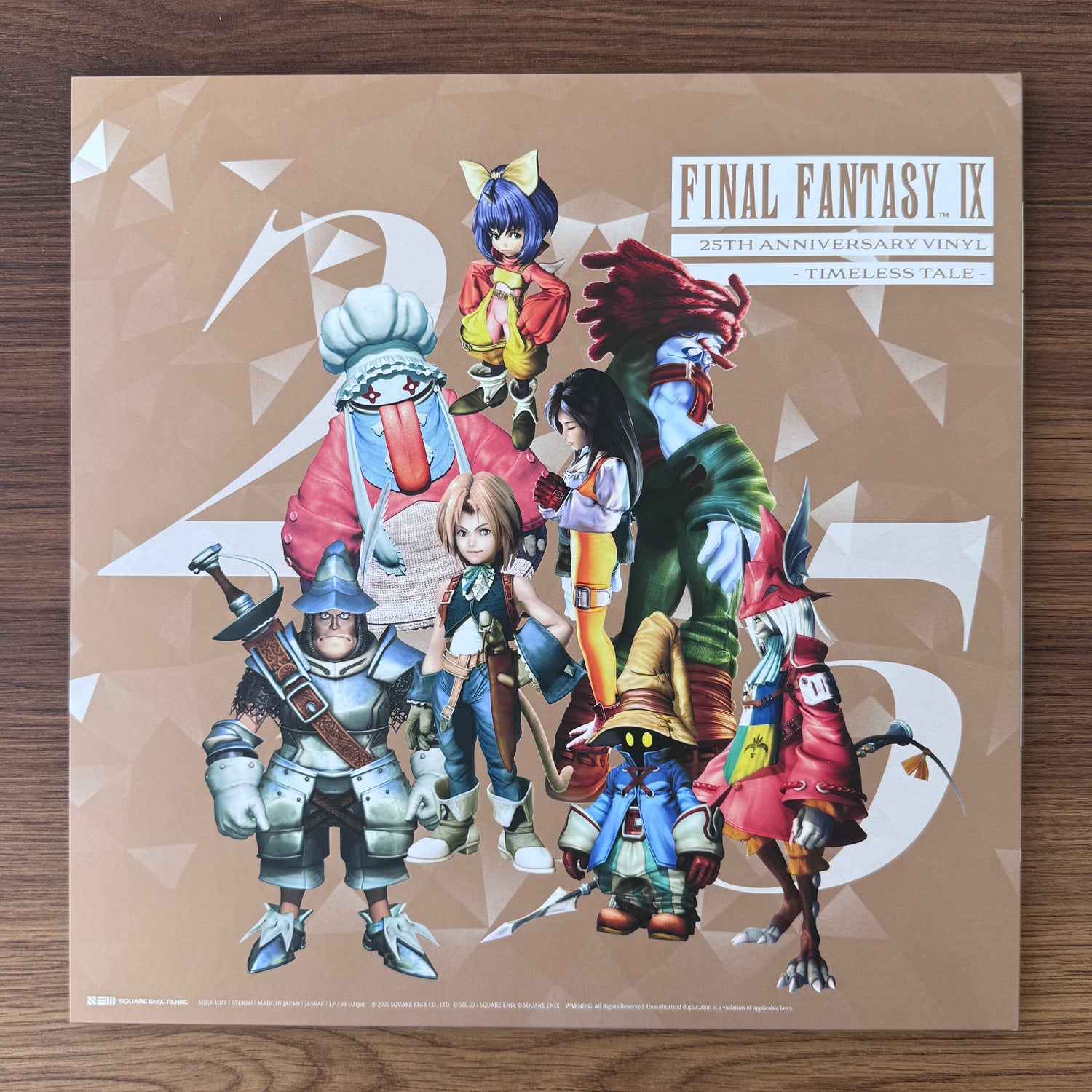 Final Fantasy IX 25th Anniversary Vinyl -Timeless Tale-