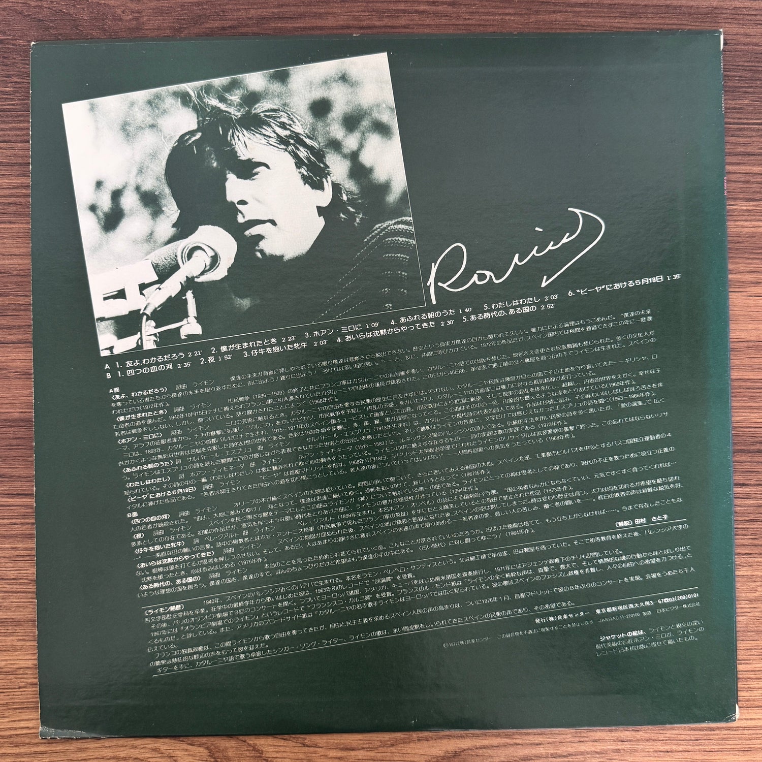 Raimon – Raimon Japan Vinyl