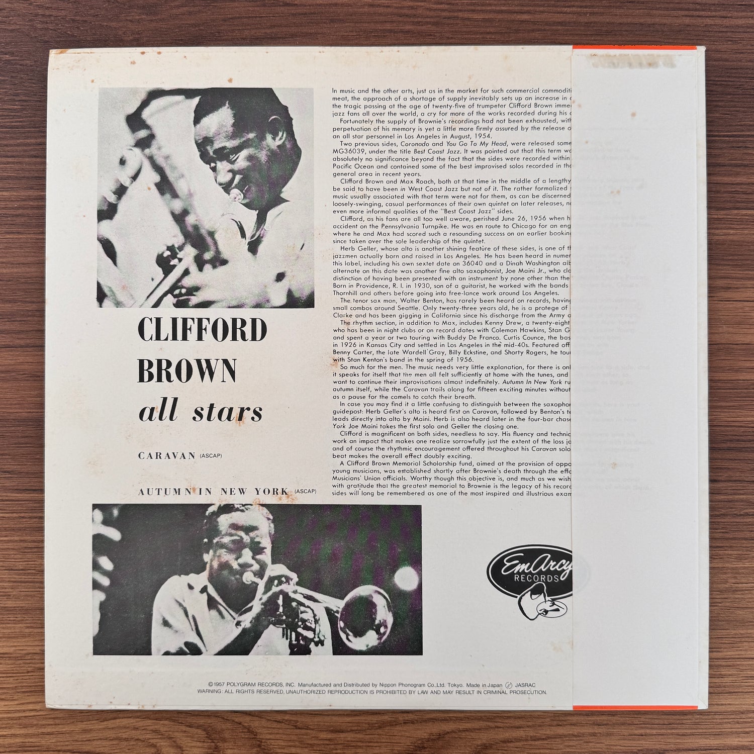 Clifford Brown All Stars – Clifford Brown All Stars