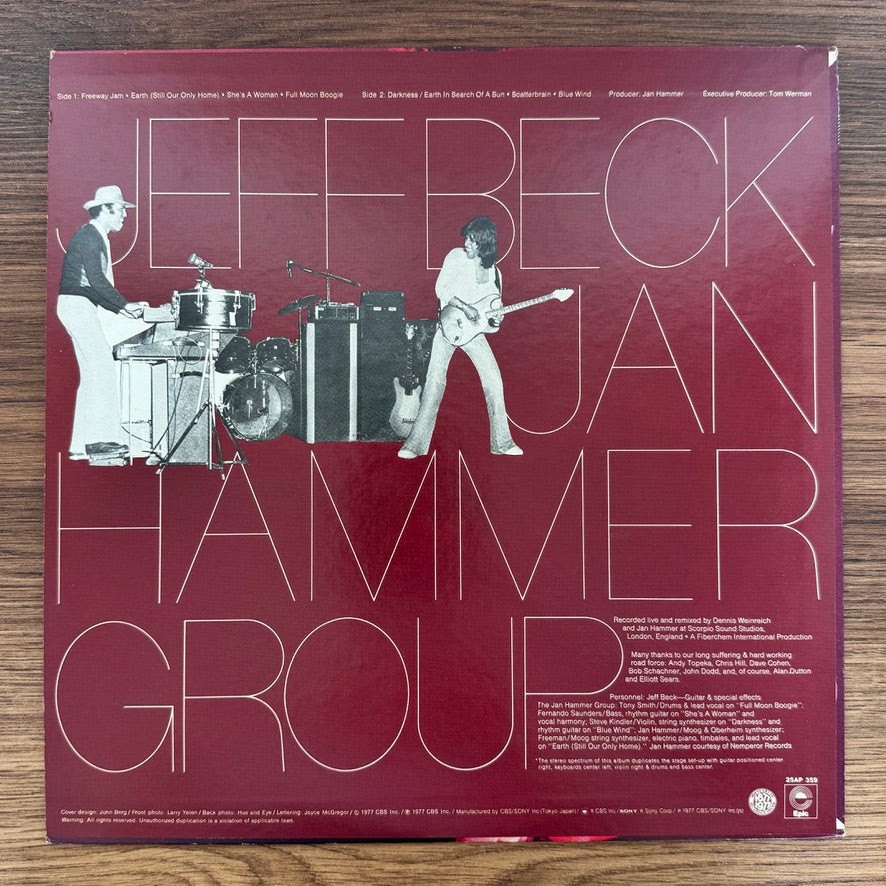 Jeff Beck With The Jan Hammer Group – Live
