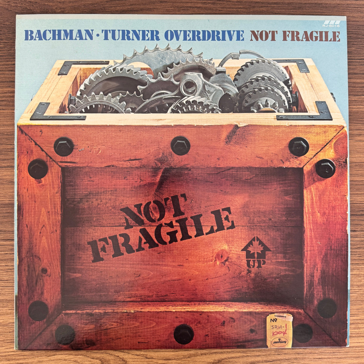 Bachman-Turner Overdrive – Not Fragile Japan Vinyl