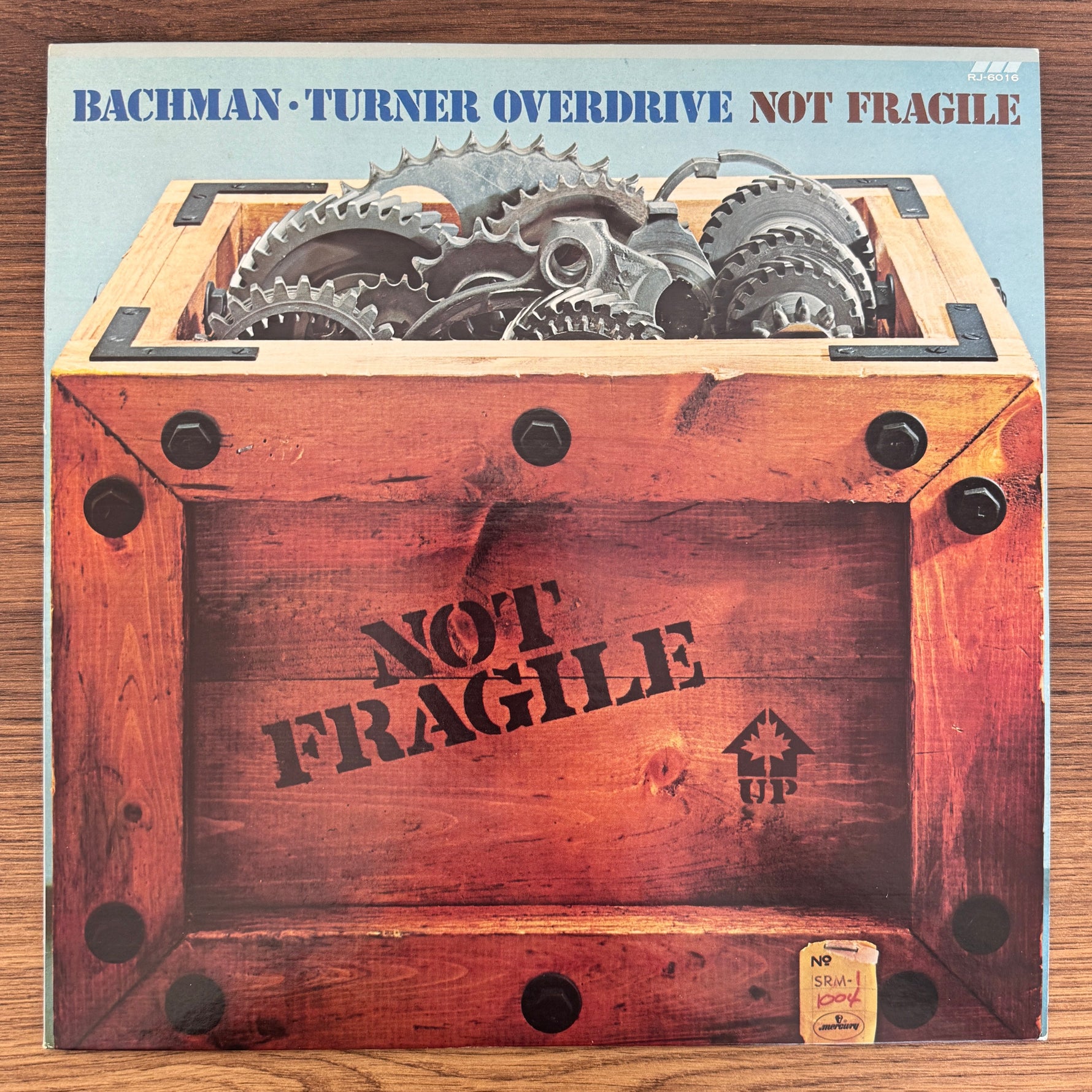 Bachman-Turner Overdrive – Not Fragile Japan Vinyl