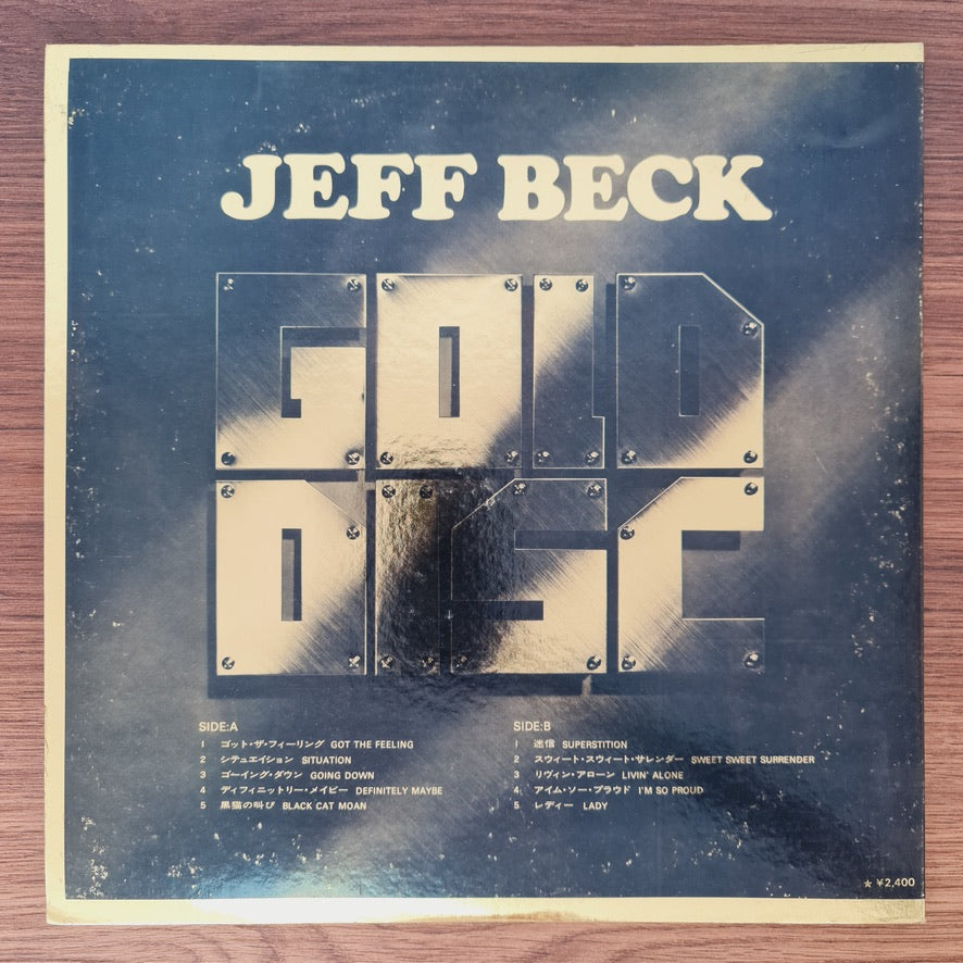 Jeff Beck – Gold Disc