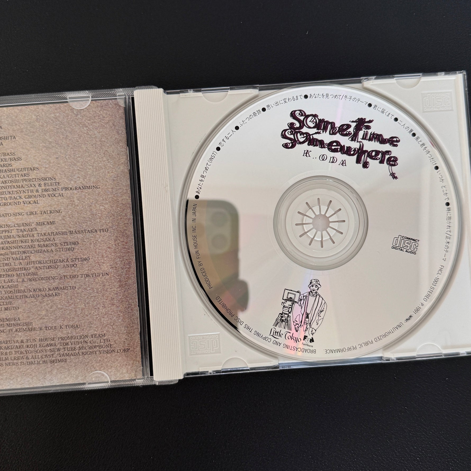 Kazumasa Oda – Sometime Somewhere CD Japan Vinyl
