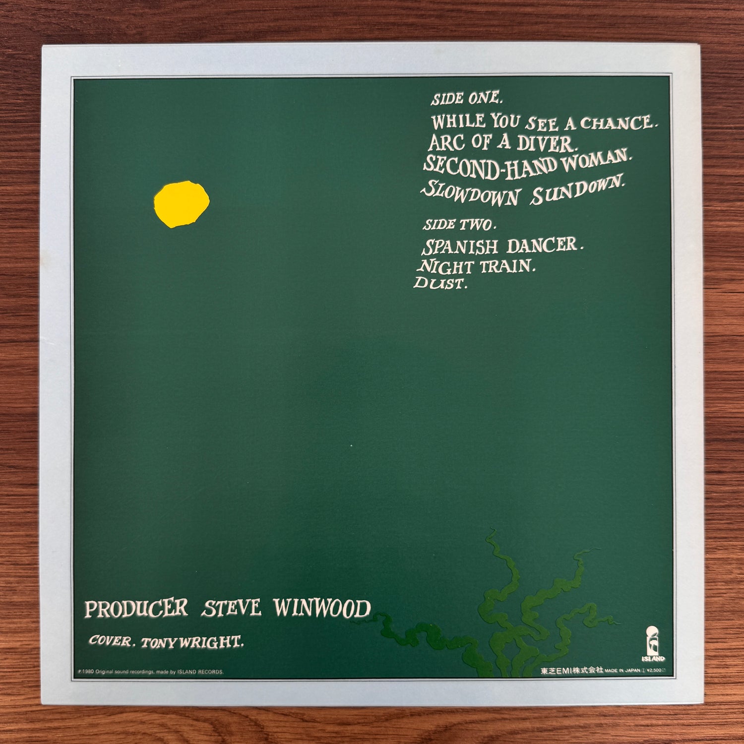 Steve Winwood – Arc Of A Diver