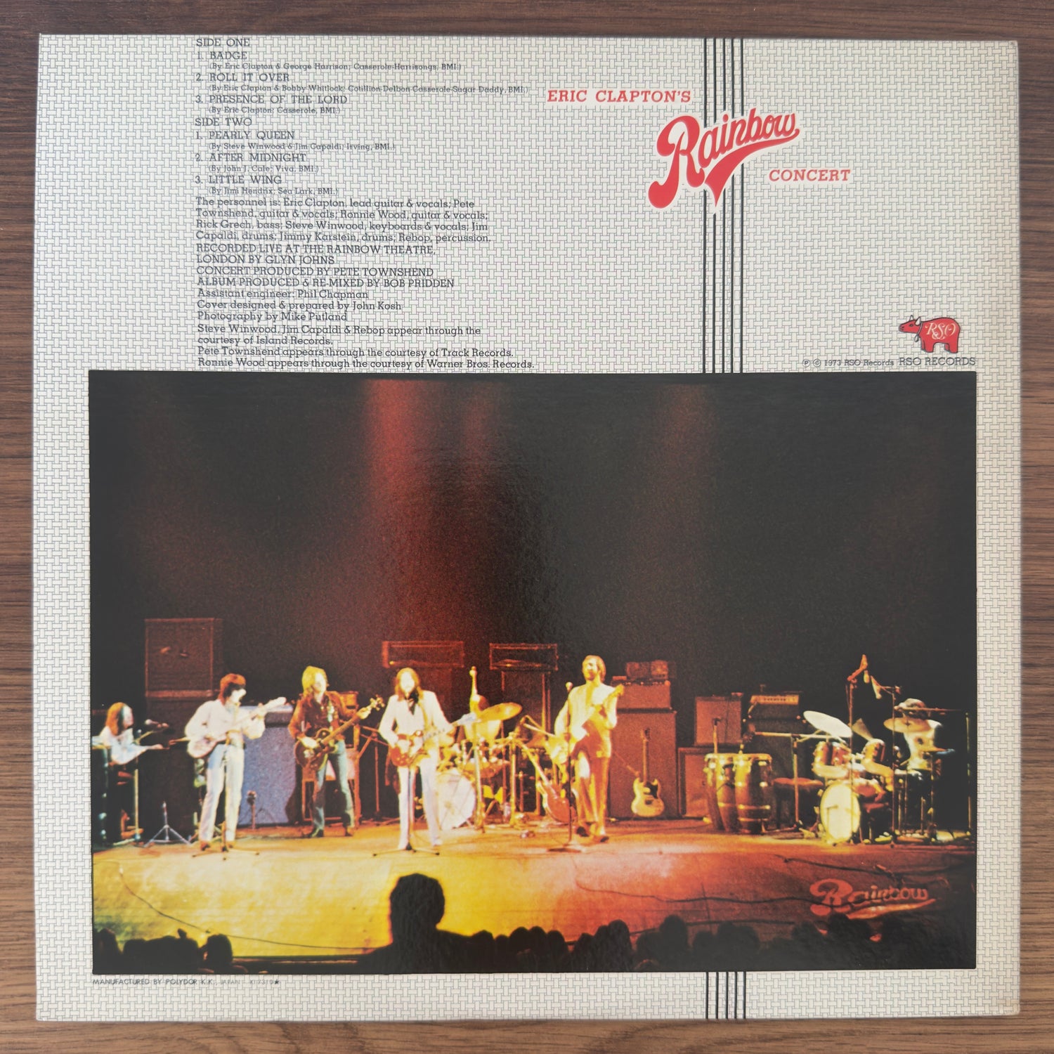 Eric Clapton – Eric Clapton's Rainbow Concert