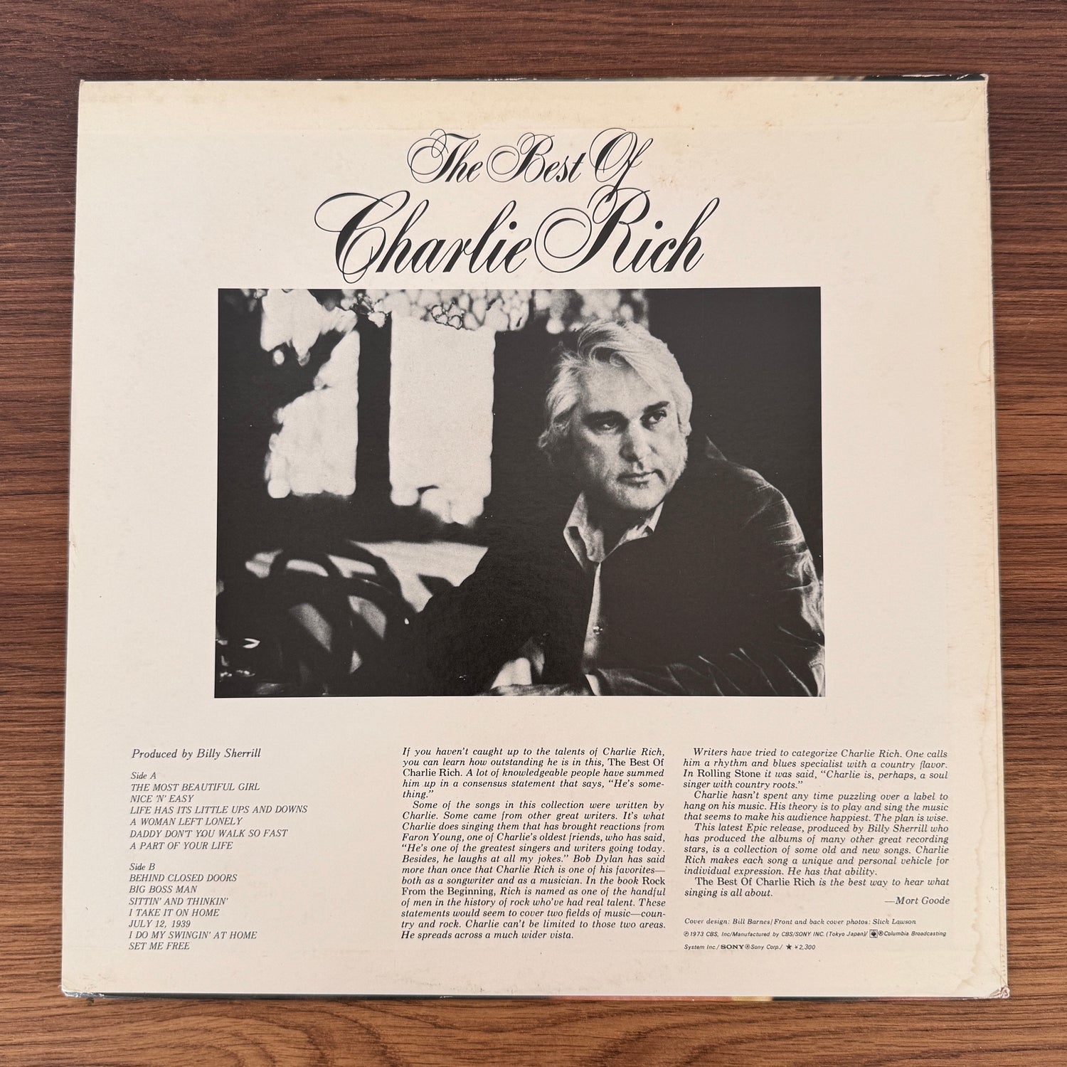 Charlie Rich – The Best Of Charlie Rich