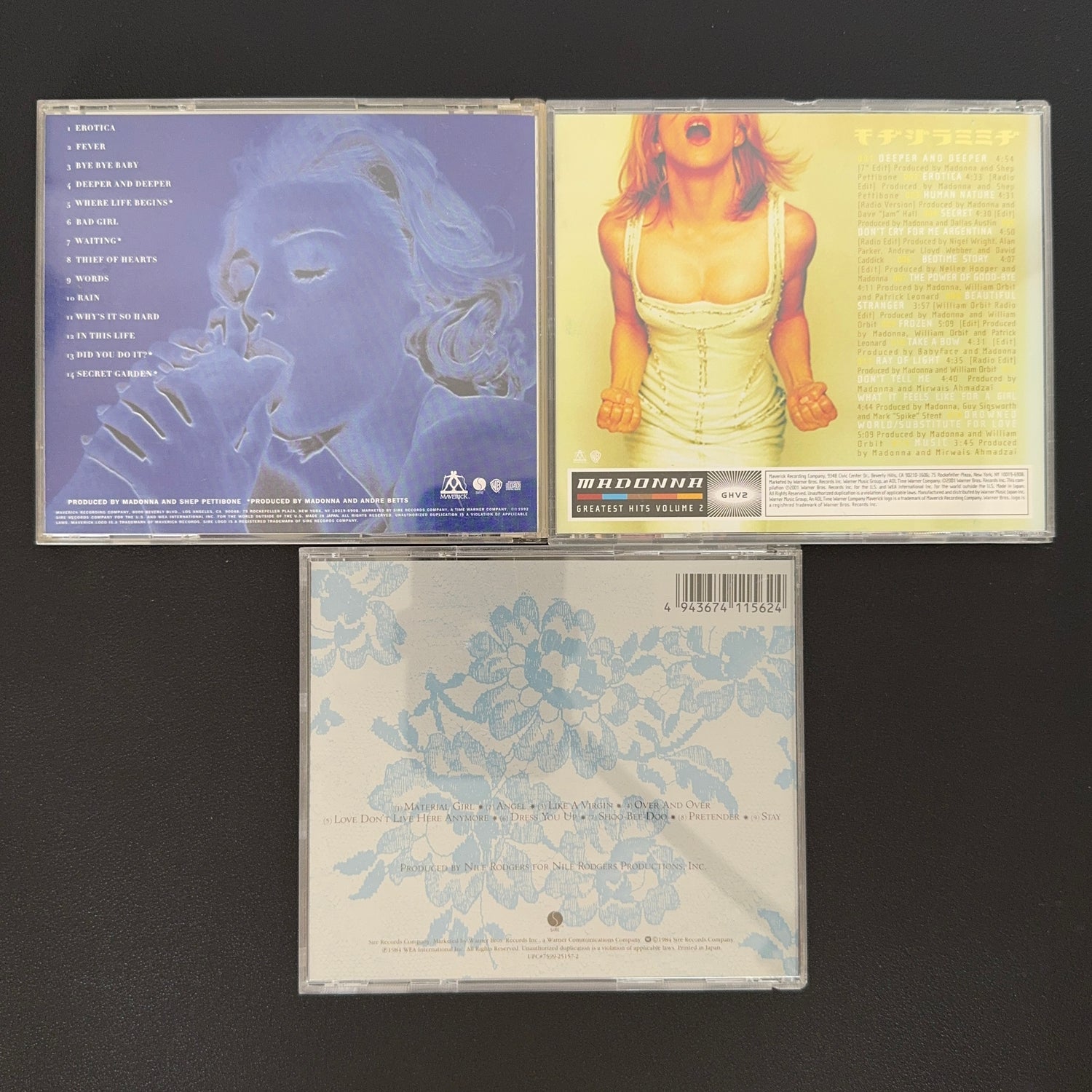 Madonna CD Lotu (3 Adet)