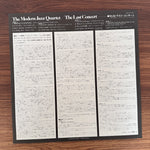 The Modern Jazz Quartet – The Last Concert Japan Vinyl