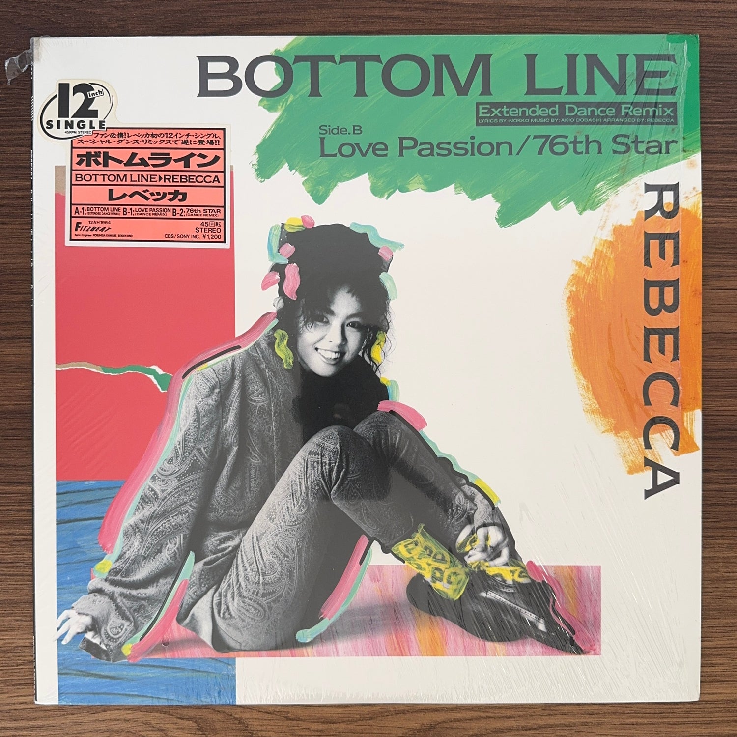 Rebecca – Bottom Line Japan Vinyl