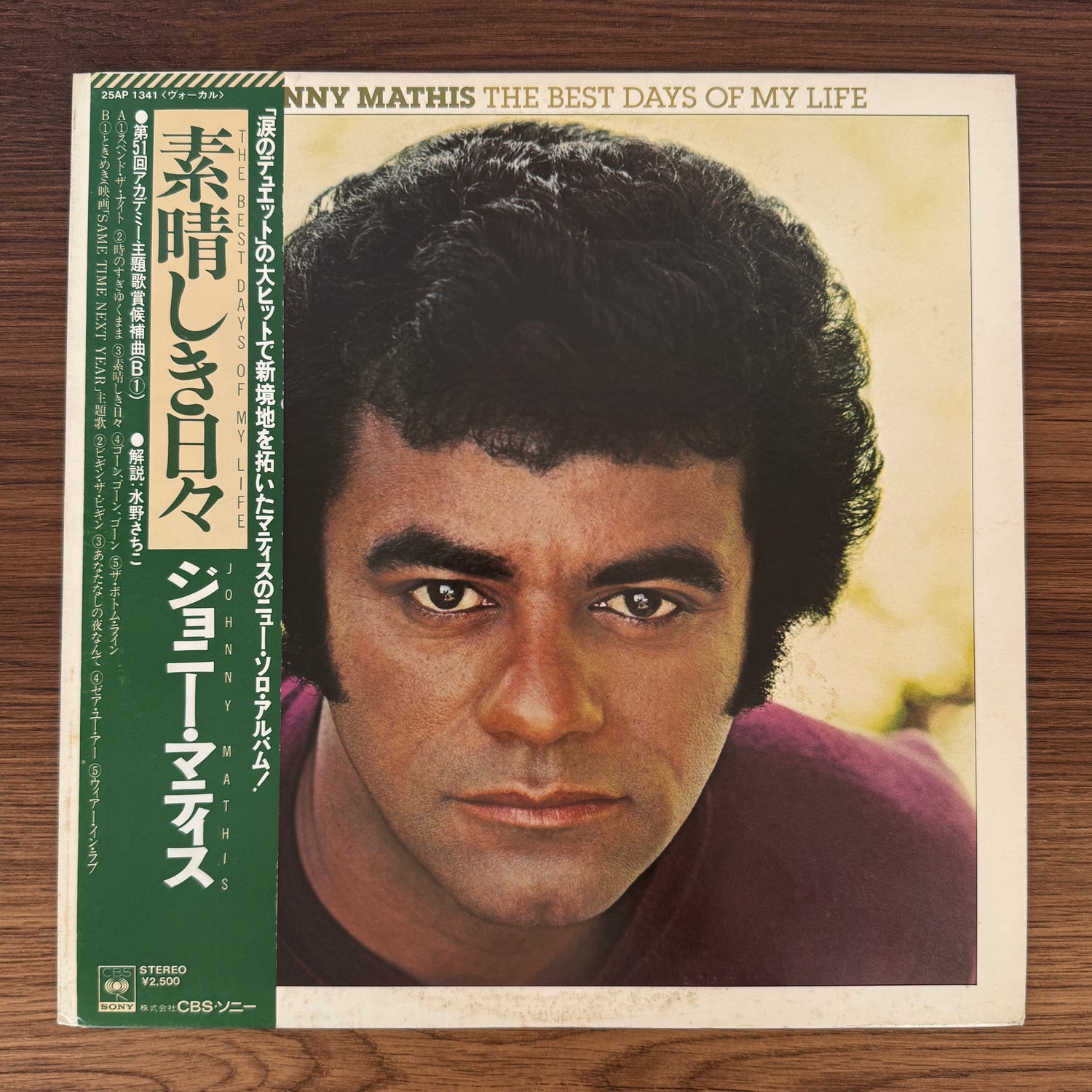 Johnny Mathis – The Best Days Of My Life