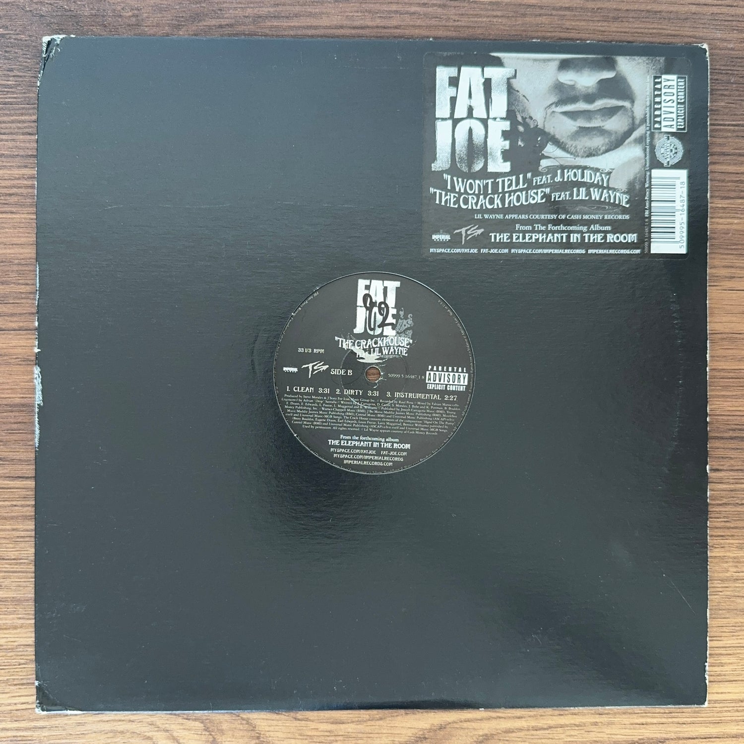 Fat Joe – I Won't Tell / The Crack House
