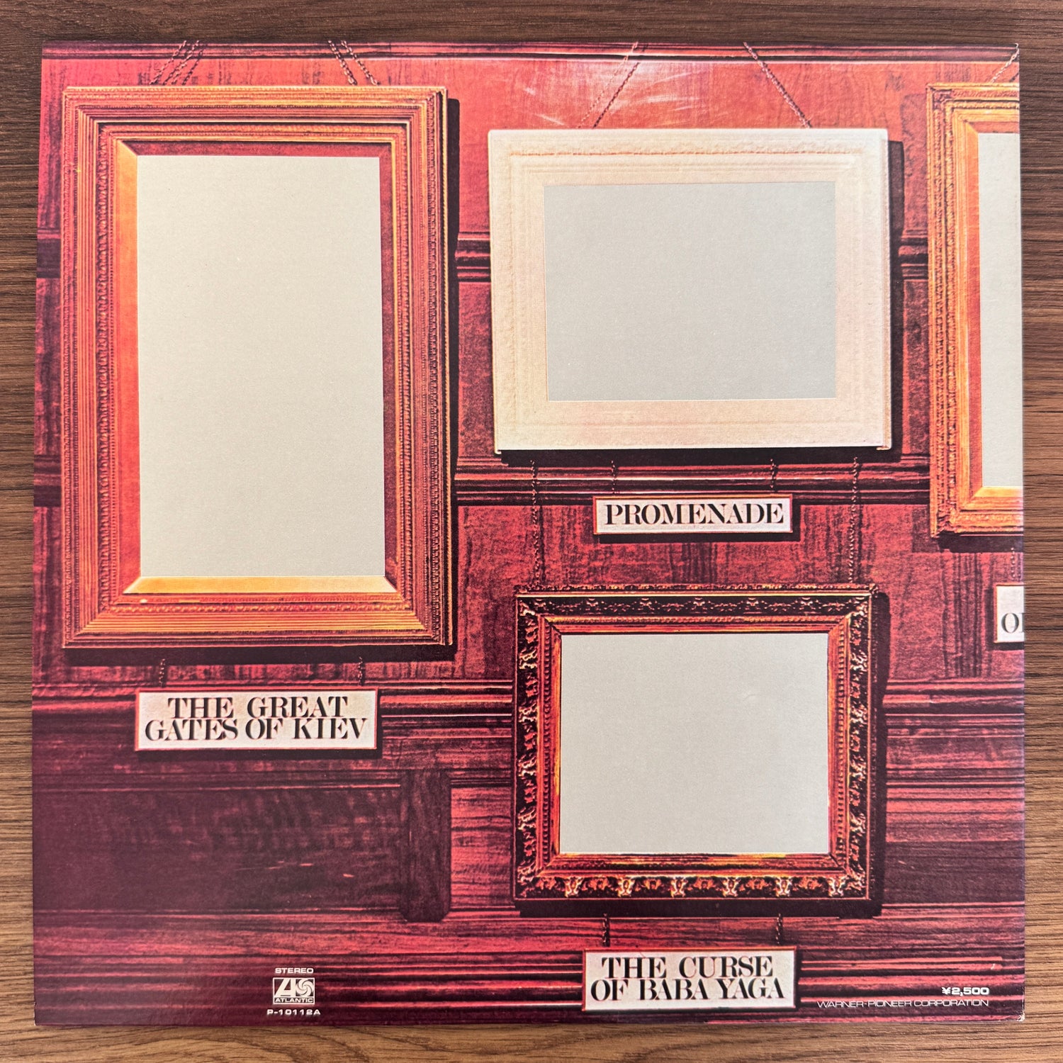 Emerson, Lake & Palmer – Pictures At An Exhibition Japan Vinyl
