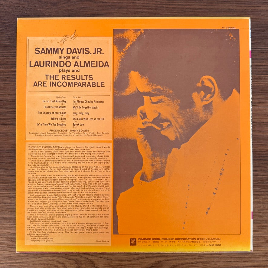 Sammy Davis, Jr. & Laurindo Almeida – Sammy Davis, Jr. Sings Laurindo Almeida Plays