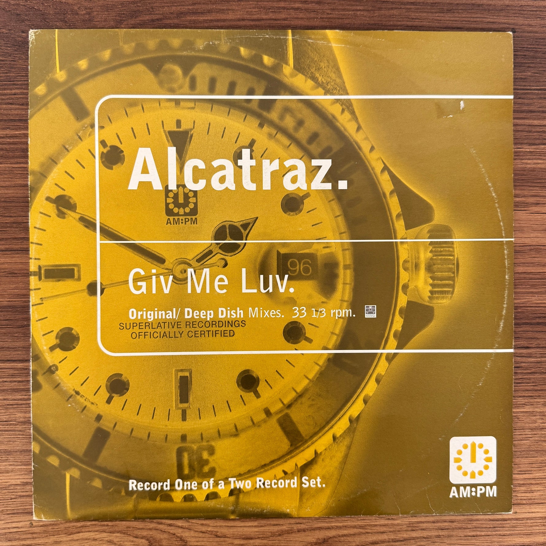 Alcatraz – Giv Me Luv (Original / Deep Dish Mixes) 1/2 Japan Vinyl