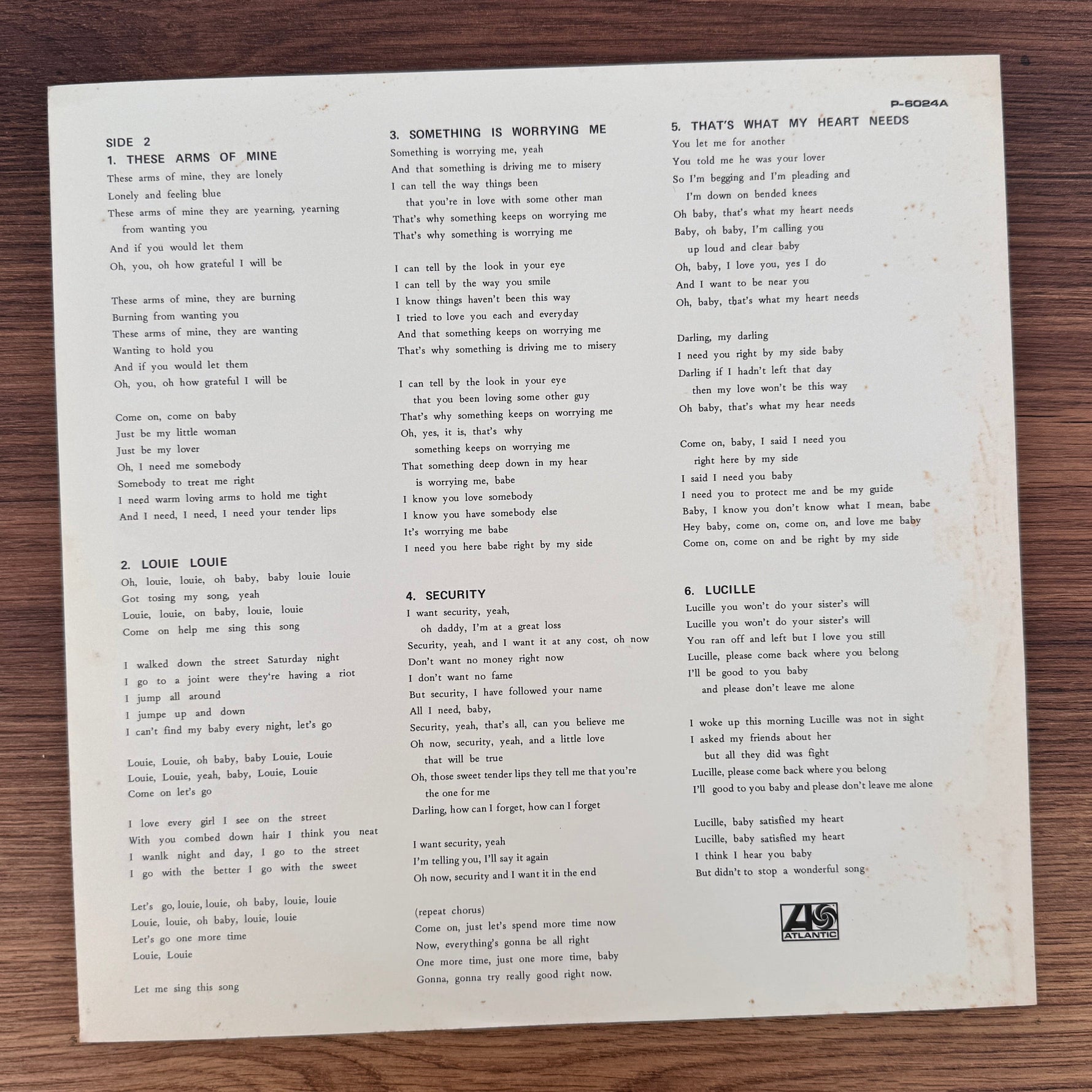 Otis Redding – Pain In My Heart Japan Vinyl