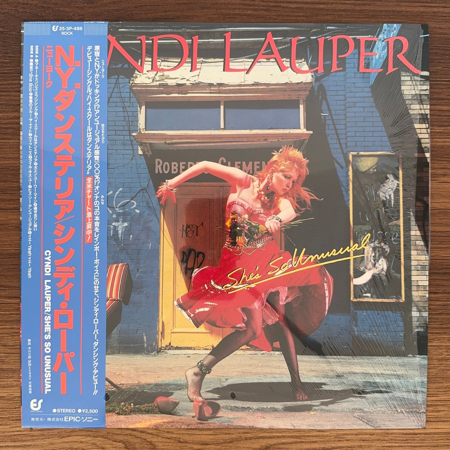 Cyndi Lauper – She's So Unusual Japan Vinyl