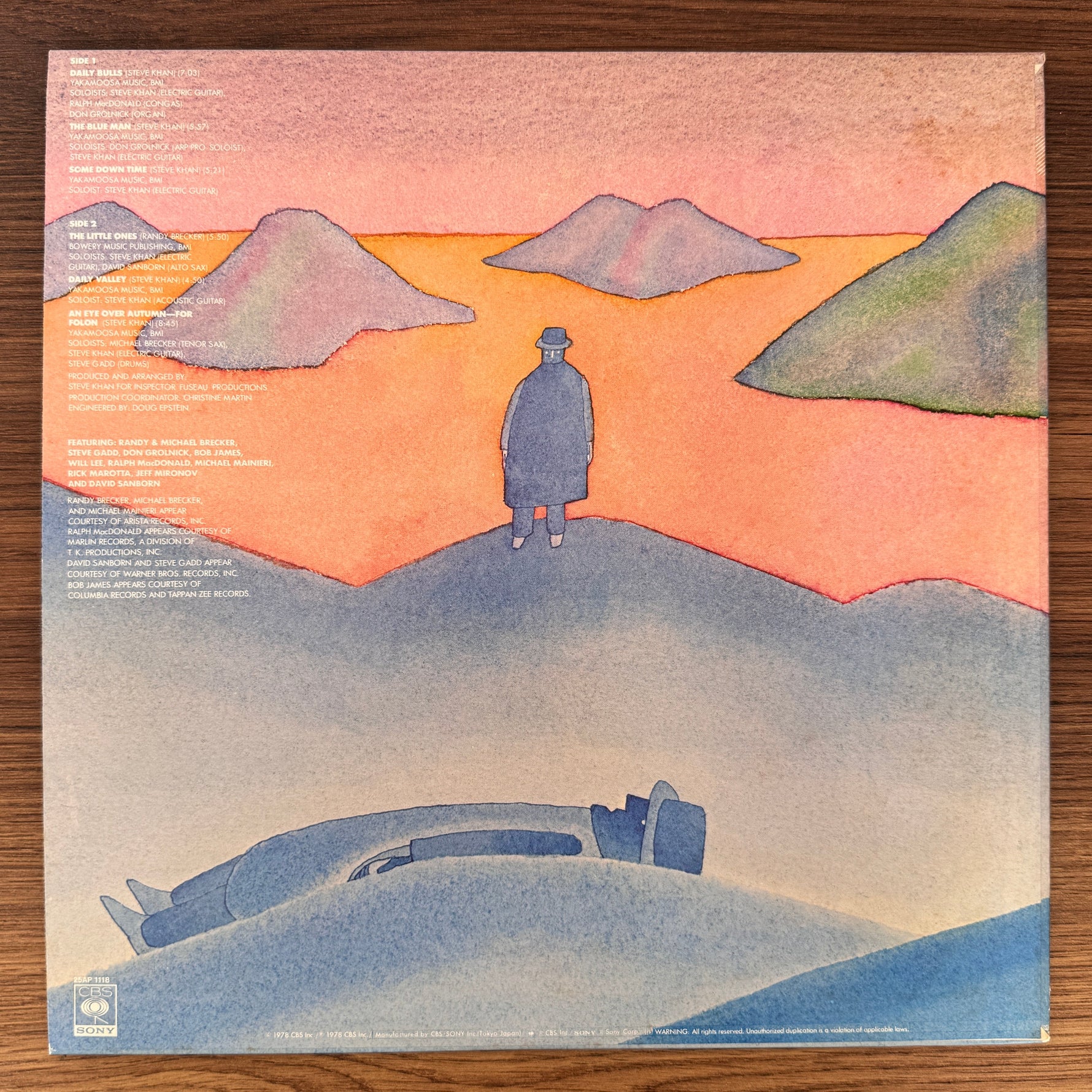 Steve Khan – The Blue Man Japan Vinyl