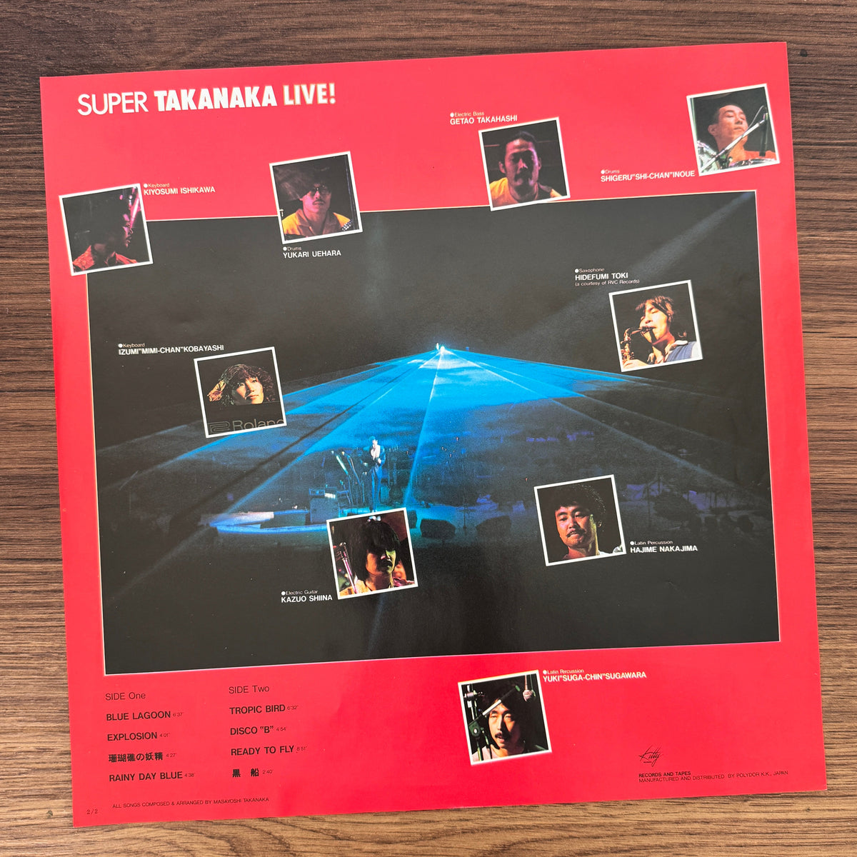 Masayoshi Takanaka – Super Takanaka Live! Japan Vinyl