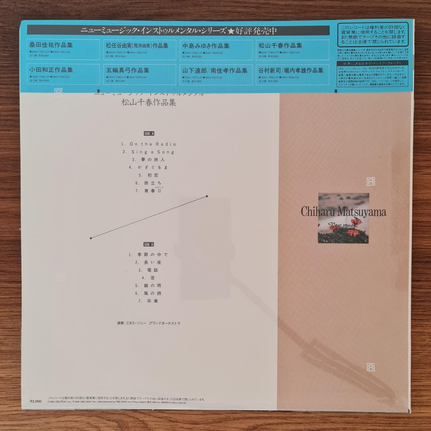 CBS/Sony Grand Orchestra – New Music Instrumental -Chiharu Matsuyama