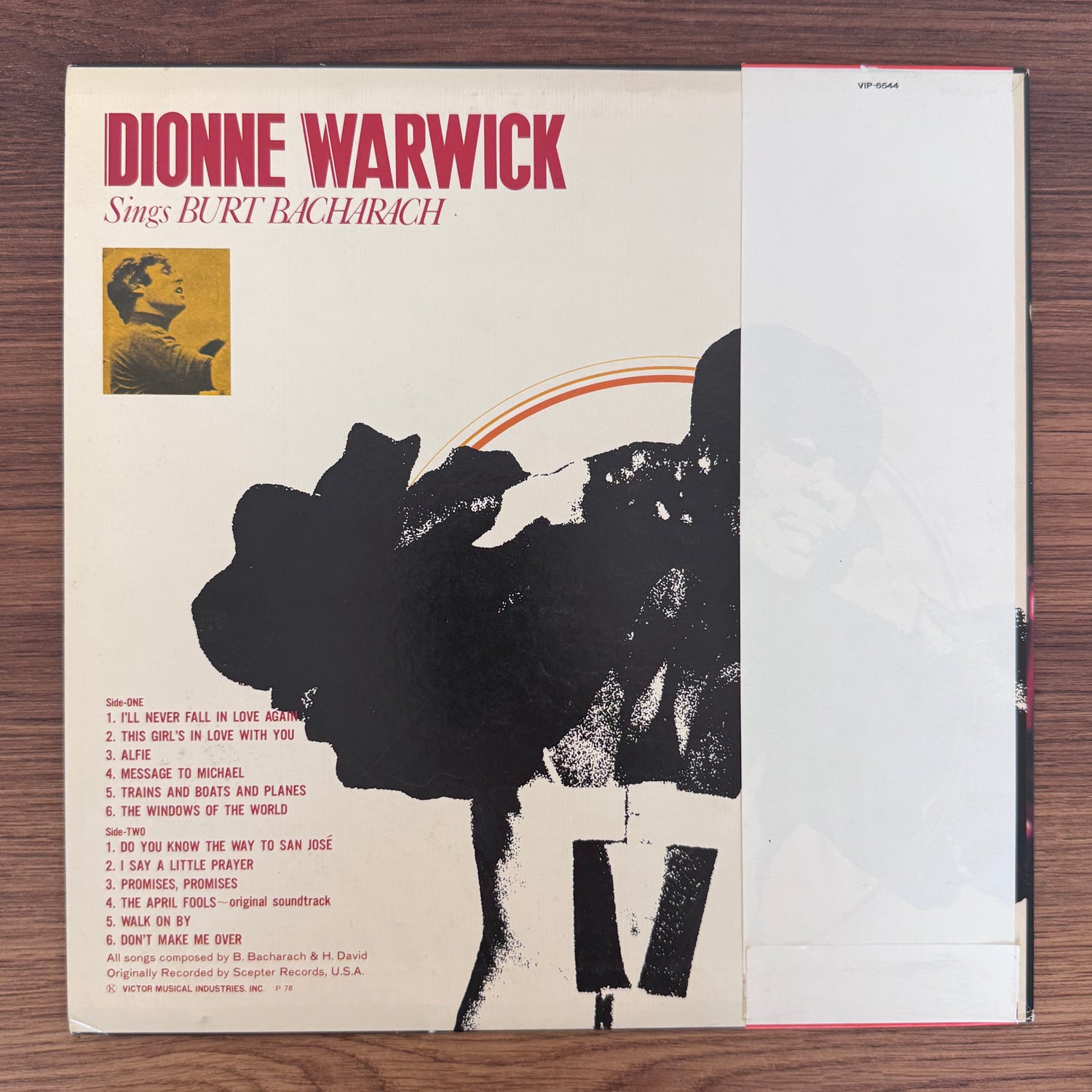 Dionne Warwick – Dionne Warwick Sings Burt Bacharach