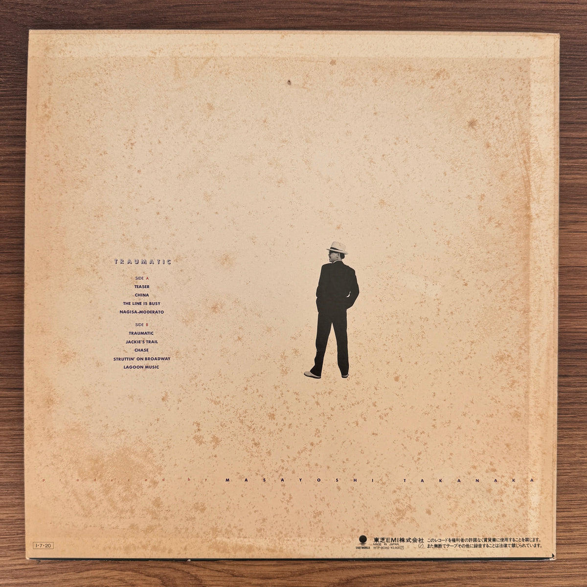 Masayoshi Takanaka – Traumatic Japan Vinyl