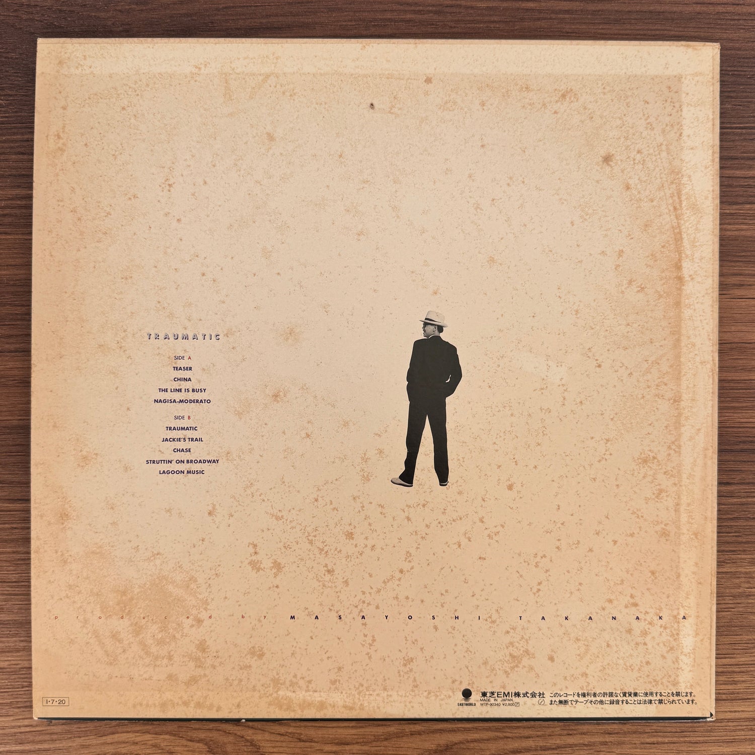Masayoshi Takanaka – Traumatic Japan Vinyl