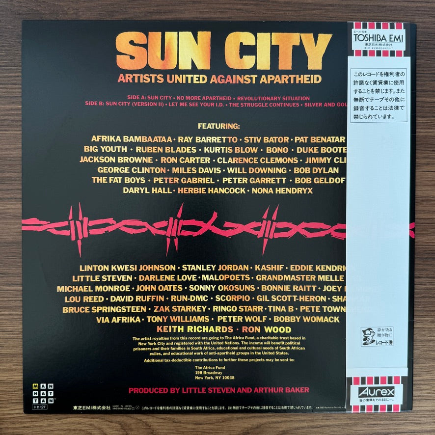 Artists United Against Apartheid – Sun City