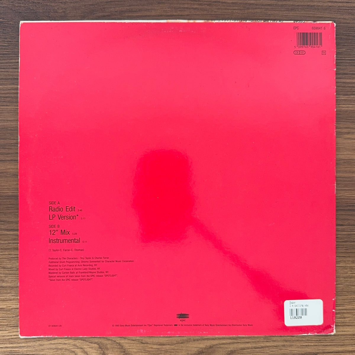 Oscar – I'm Calling You (Do-Po-Liddle-Lo-Le Yeah!) Japan Vinyl