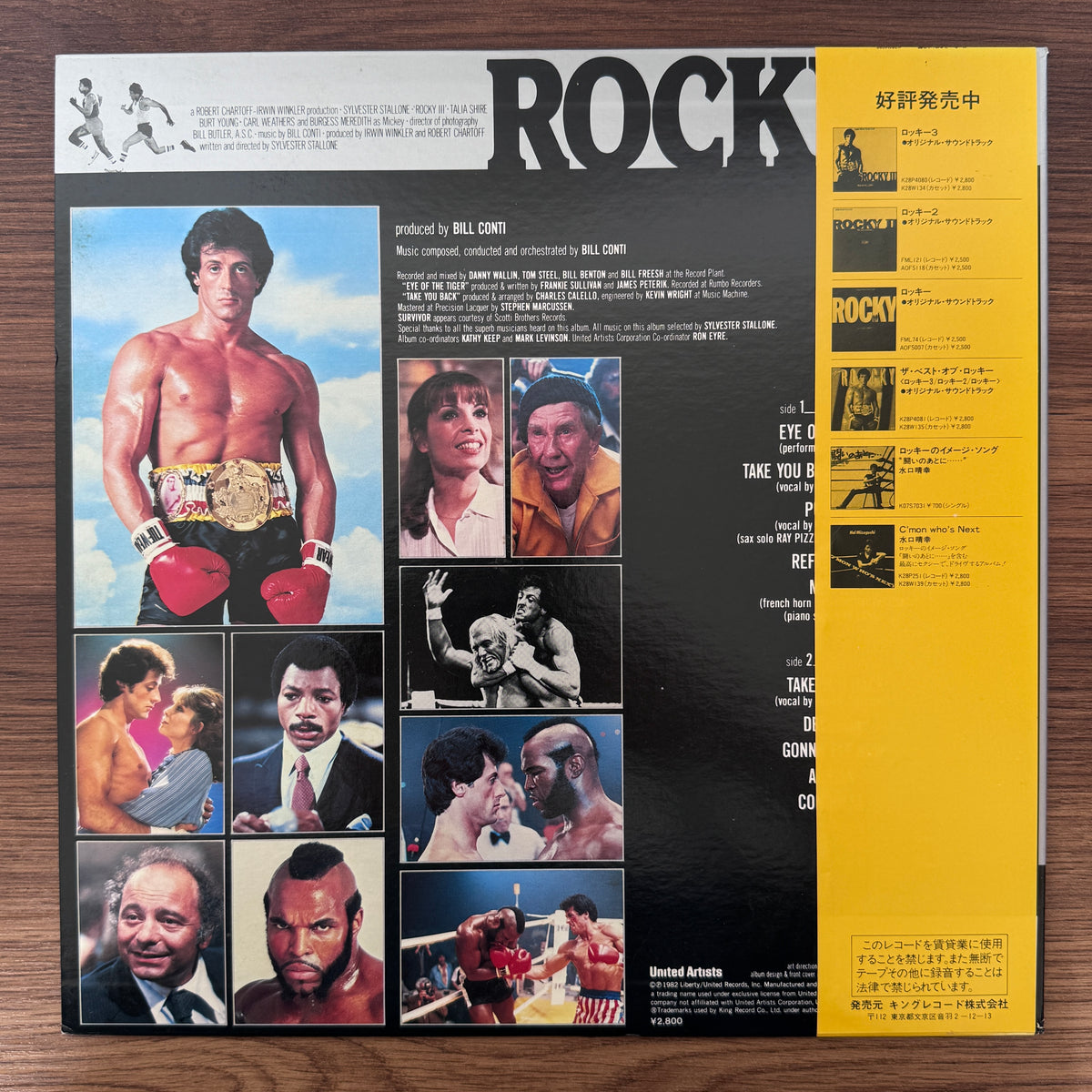Bill Conti – Rocky III Original Soundtrack