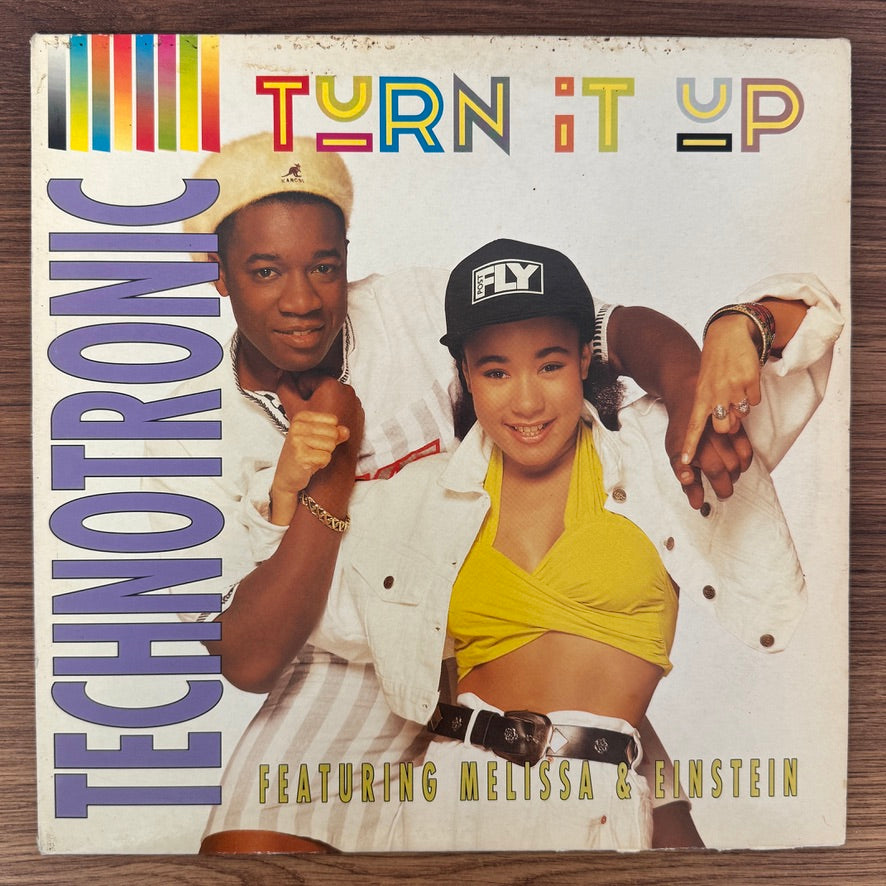 Technotronic Featuring Melissa & Einstein – Turn It Up Japan Vinyl