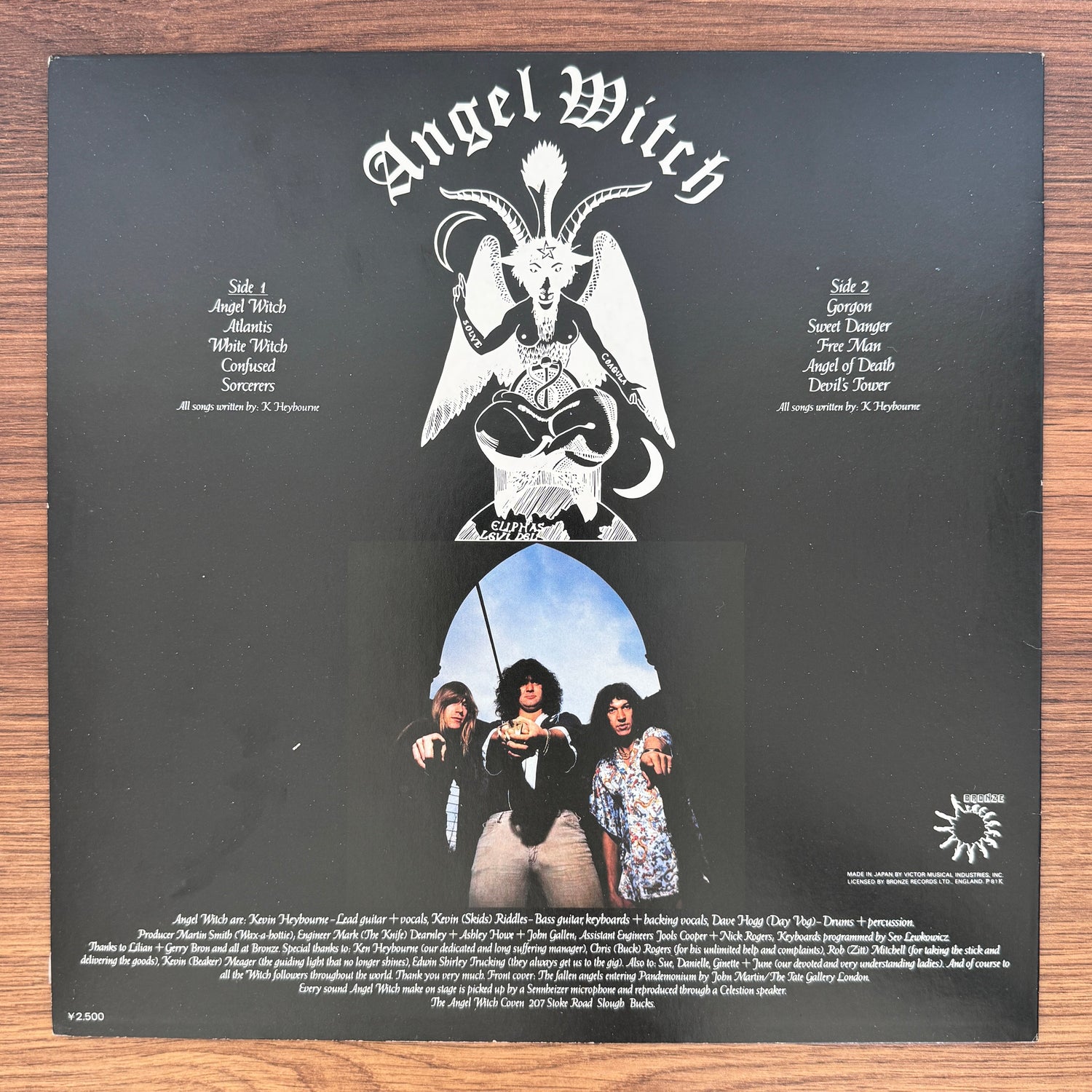 Angel Witch – Angel Witch Japan Vinyl